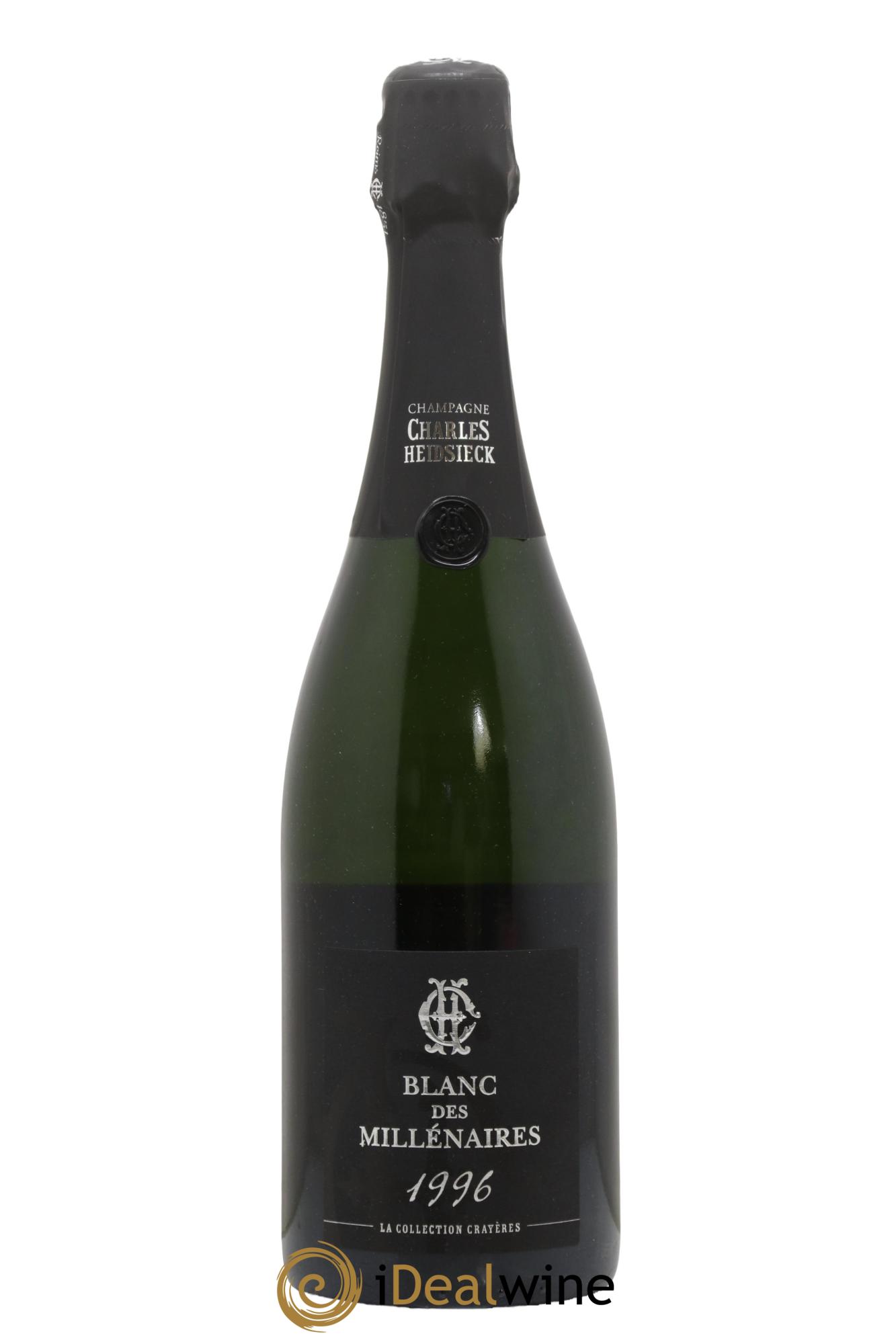 Blanc de Blancs Blanc des Millénaires Brut Charles Heidsieck 1996 - Lot de 1 bouteille - 0