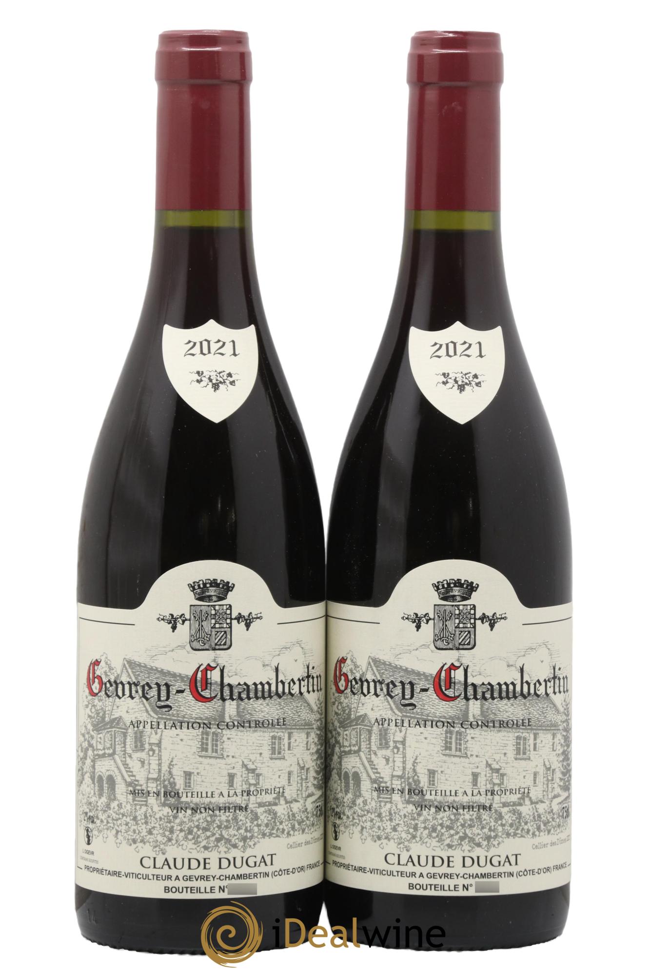 Gevrey-Chambertin Claude Dugat 2021 - Lot de 2 bouteilles - 0