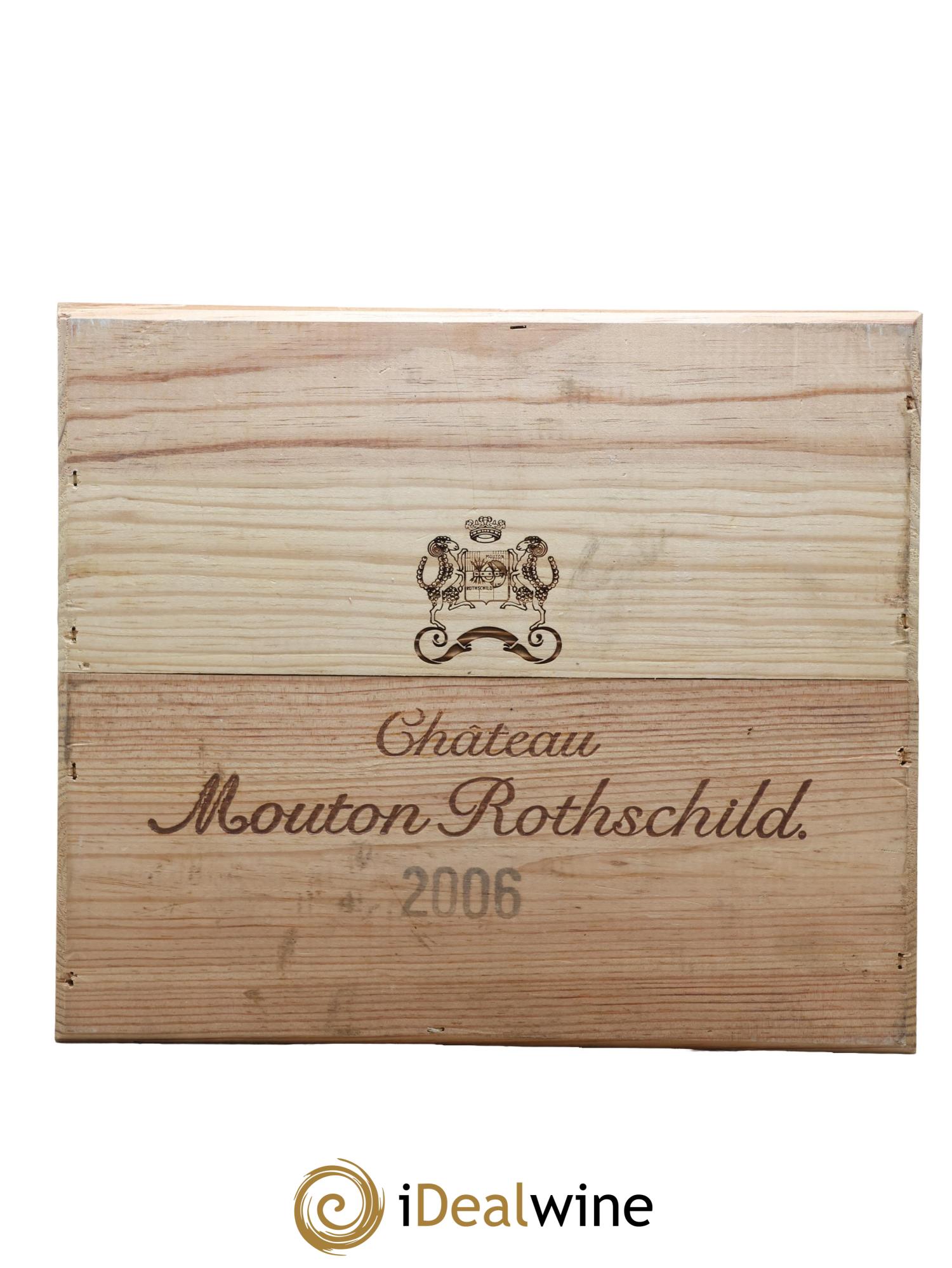Château Mouton Rothschild 1er Grand Cru Classé 2006 - Lot of 3 bottles - 3