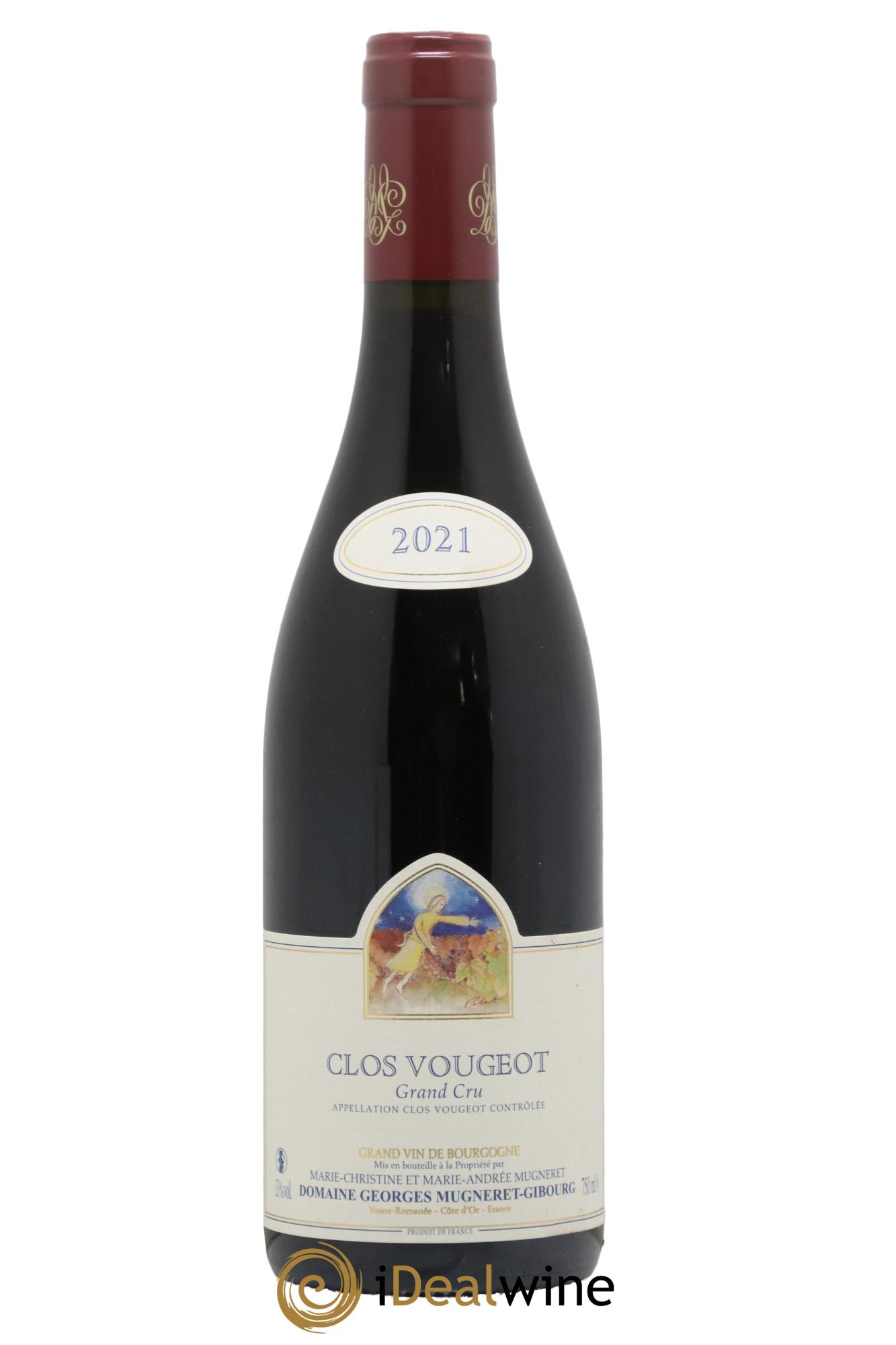Clos de Vougeot Grand Cru Georges Mugneret-Gibourg (Domaine) 2021 - Lot de 1 bouteille - 0