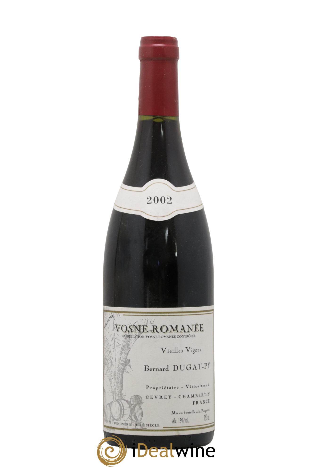 Vosne-Romanée Vieilles Vignes Dugat-Py 2002 - Lot of 1 bottle - 0