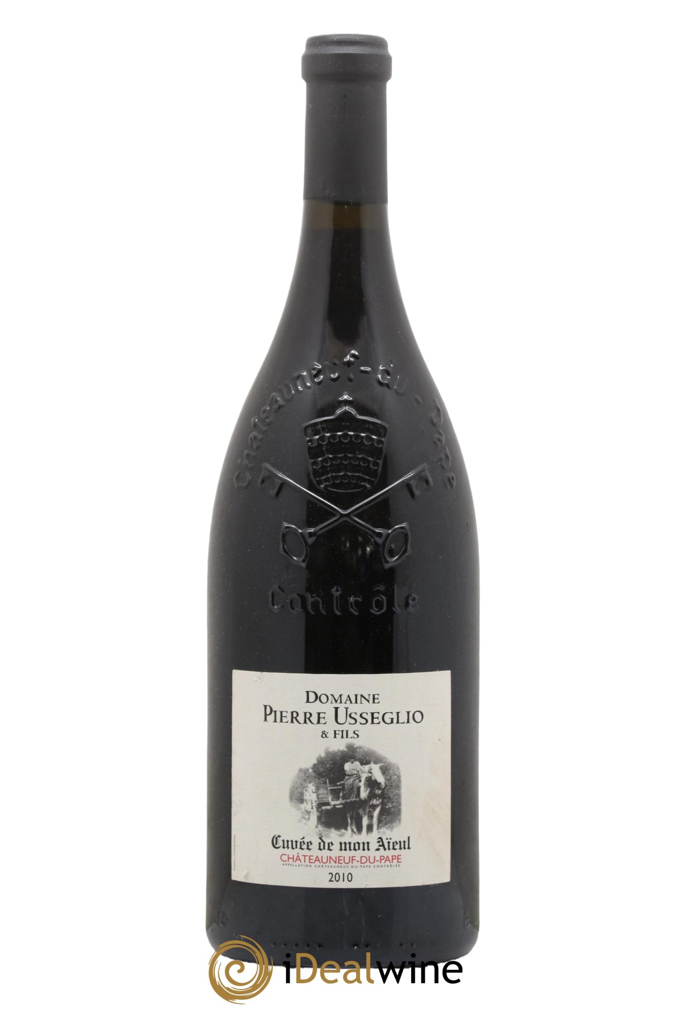 Châteauneuf-du-Pape Cuvée de mon Aïeul Pierre Usseglio & Fils 2010 - Lot de 1 magnum - 0