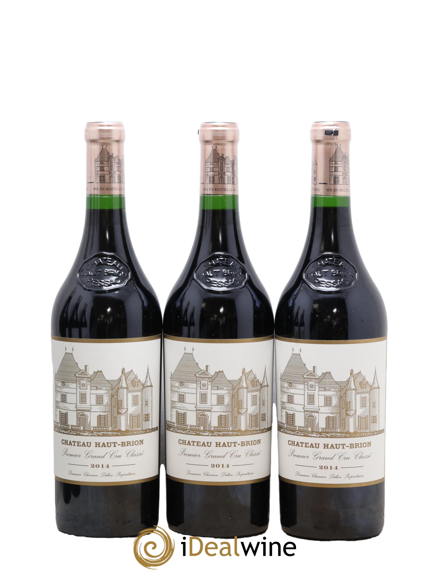 Château Haut Brion 1er Grand Cru Classé 2014 - Lot de 6 bouteilles - 1