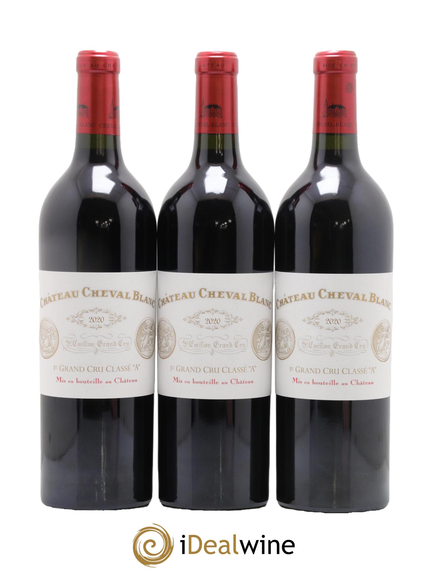 Château Cheval Blanc 1er Grand Cru Classé A 2020 - Lot de 6 bouteilles - 1