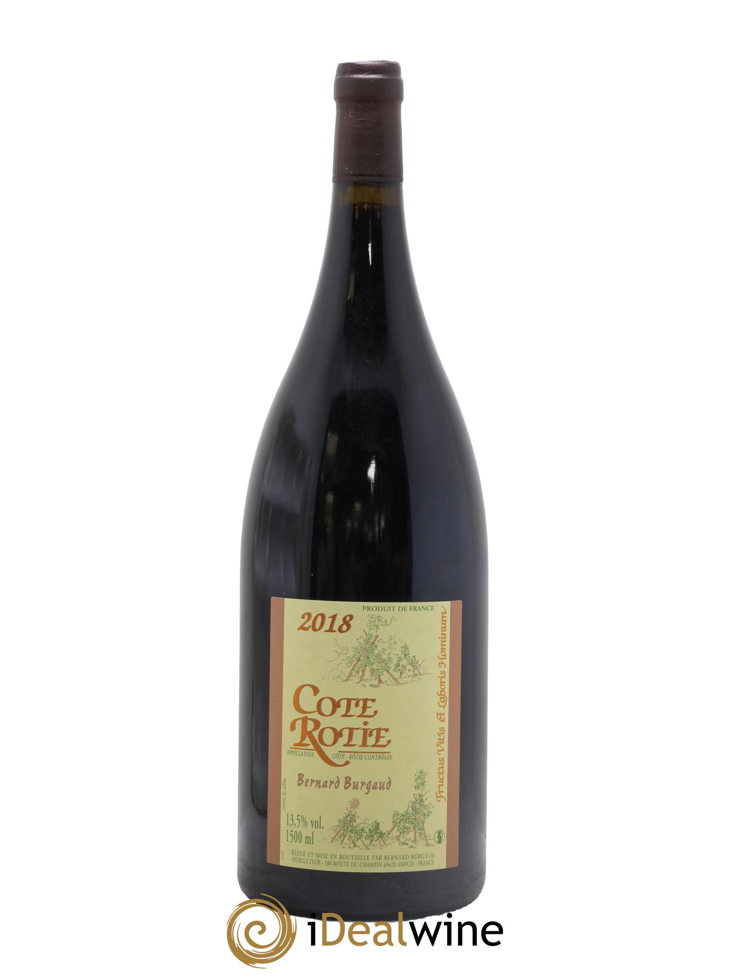 Côte-Rôtie Bernard Burgaud 2018 - Lot de 1 magnum - 0