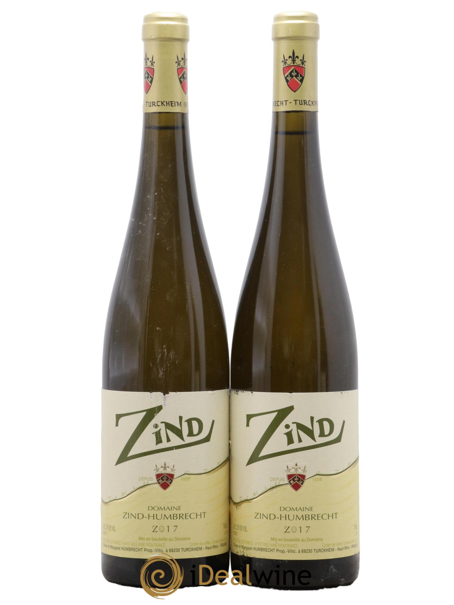 Vin de France Zind Zind-Humbrecht (Domaine) 2017 - Posten von 2 Flaschen - 1