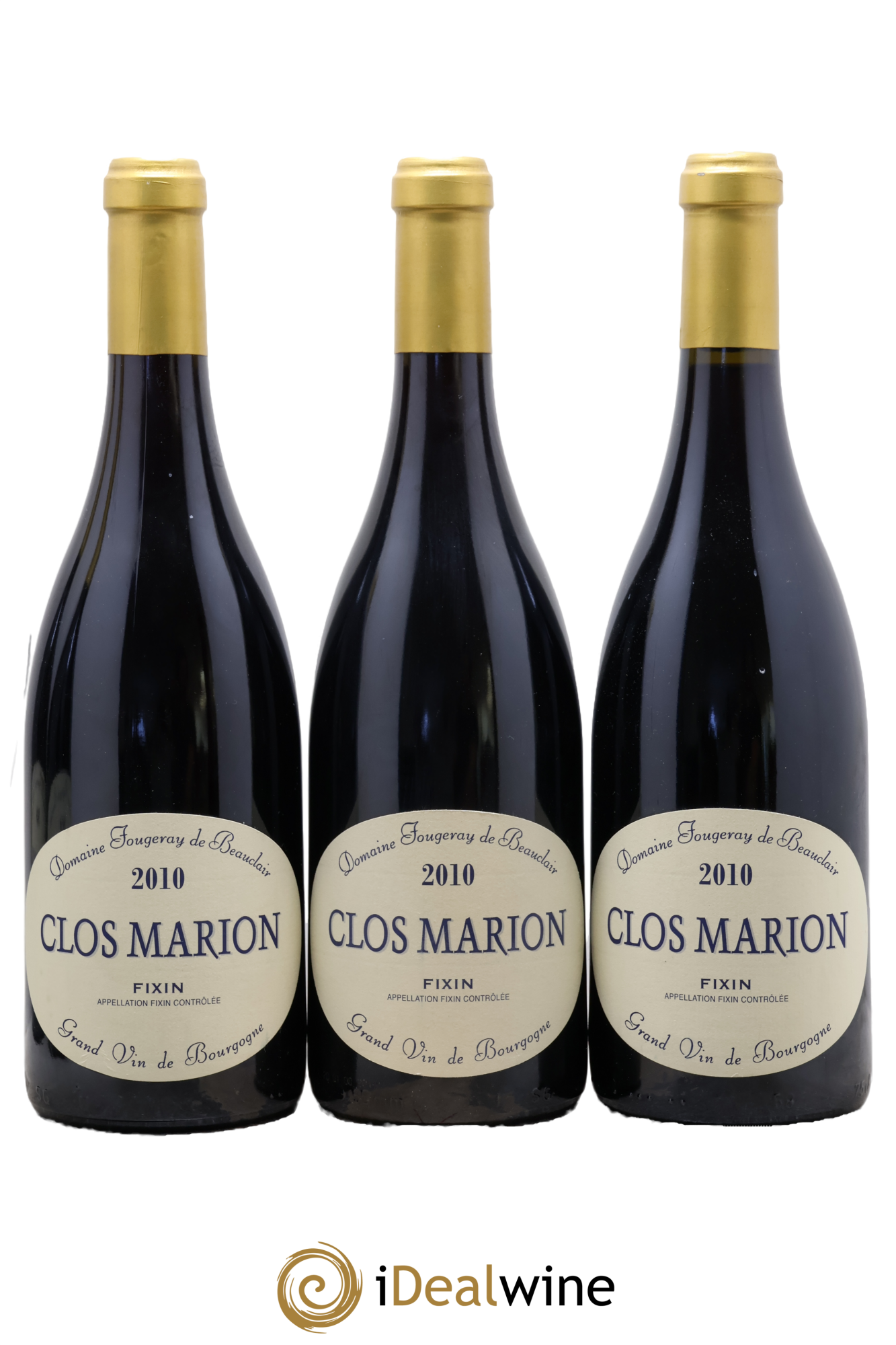 Fixin Clos Marion Fougeray de Beauclair (Domaine) 2010 - Posten von 3 Flaschen - 0