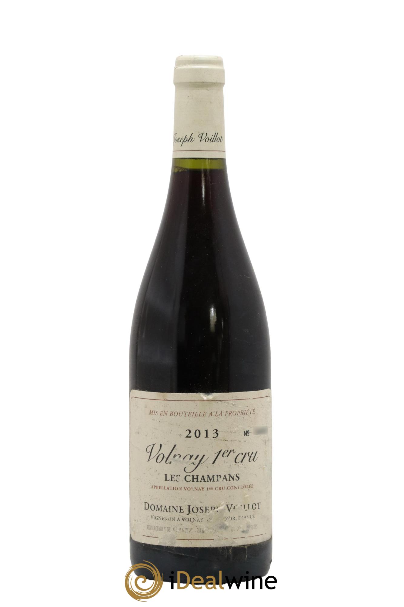 Volnay 1er Cru les Champans Joseph Voillot (Domaine) 2013 - Lot de 1 bouteille - 0