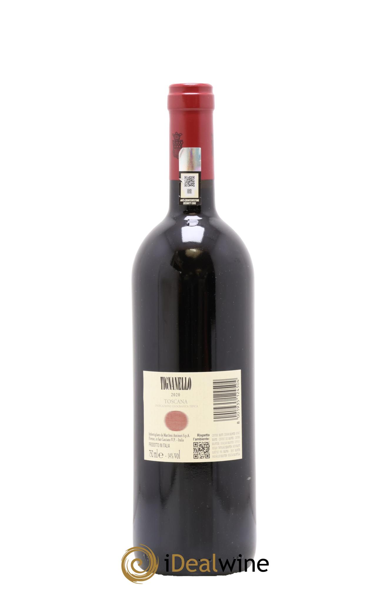 Toscana IGT Tignanello Tenuta Tignanello - Marchesi Antinori 2020 - Lot of 1 bottle - 1