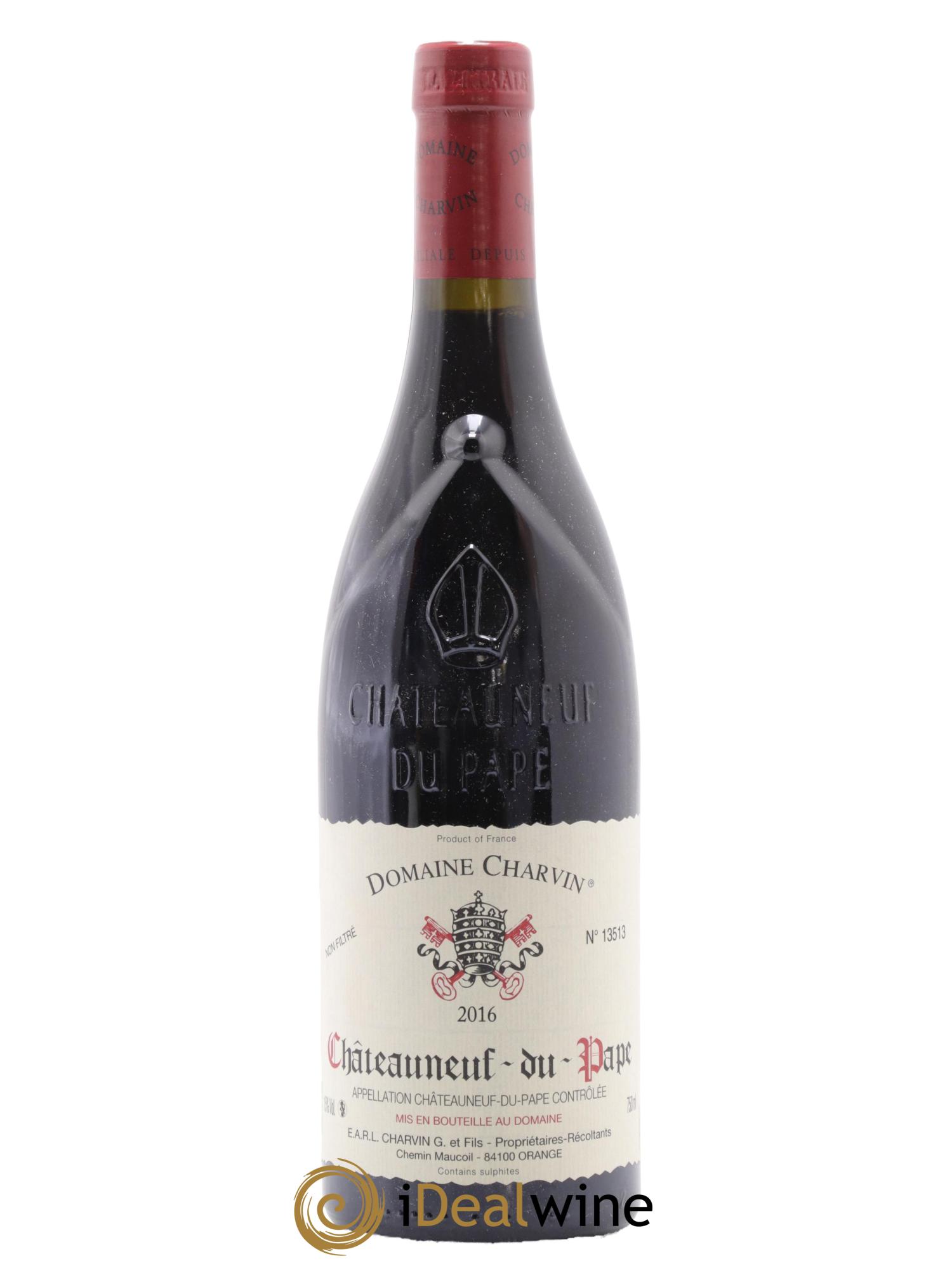 Châteauneuf-du-Pape Charvin (Domaine) 2016 - Lot de 1 bouteille - 0