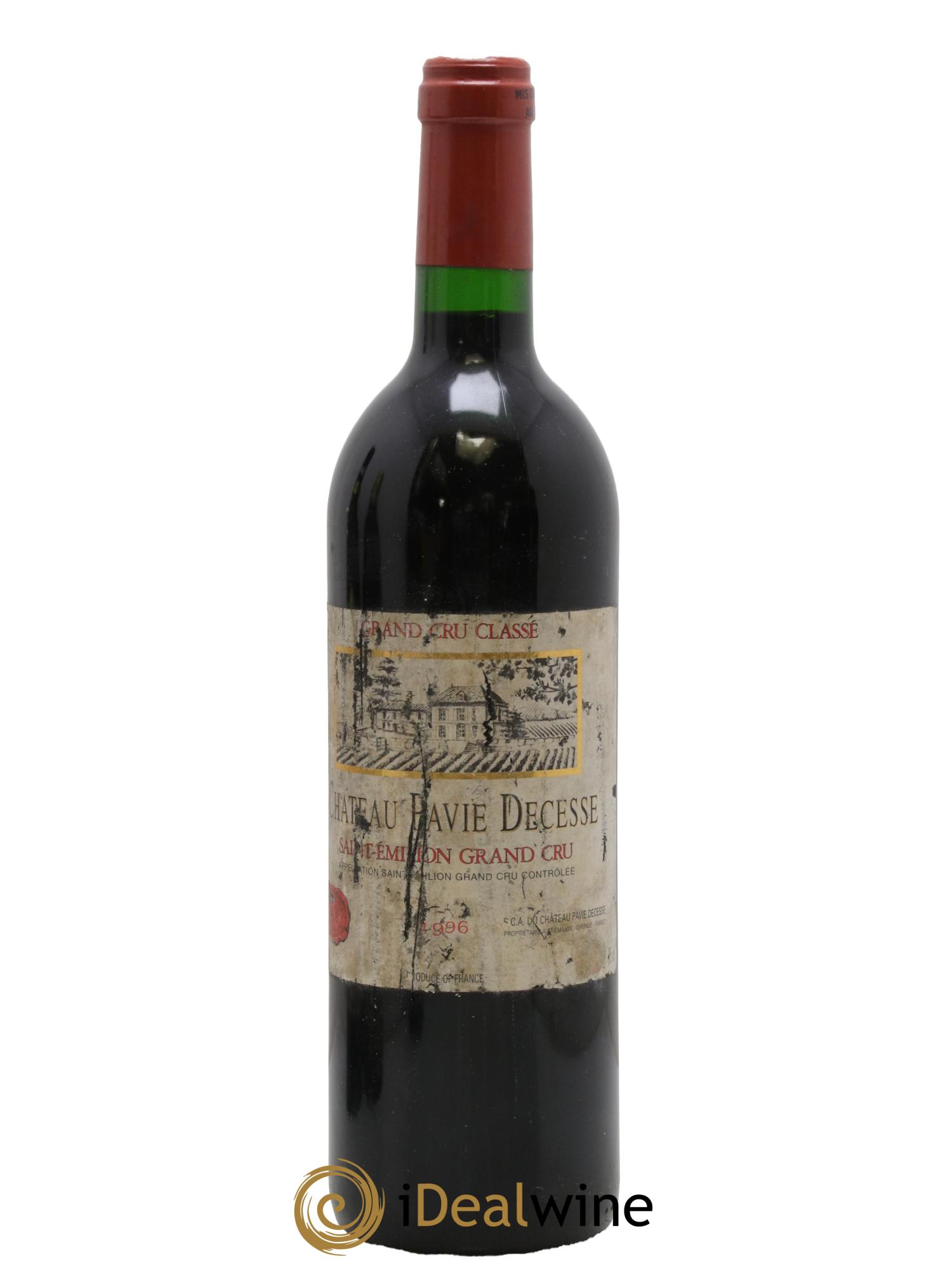 Château Pavie Decesse Grand Cru Classé 1996 - Lotto di 1 bottiglia - 0