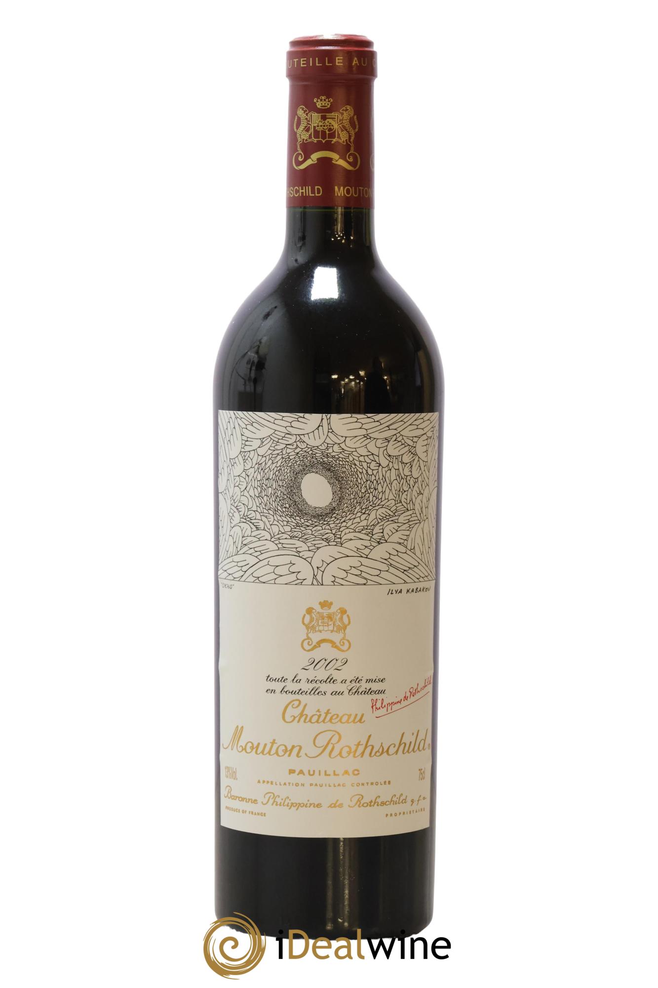 Château Mouton Rothschild 1er Grand Cru Classé 2002 - Lot of 1 bottle - 0