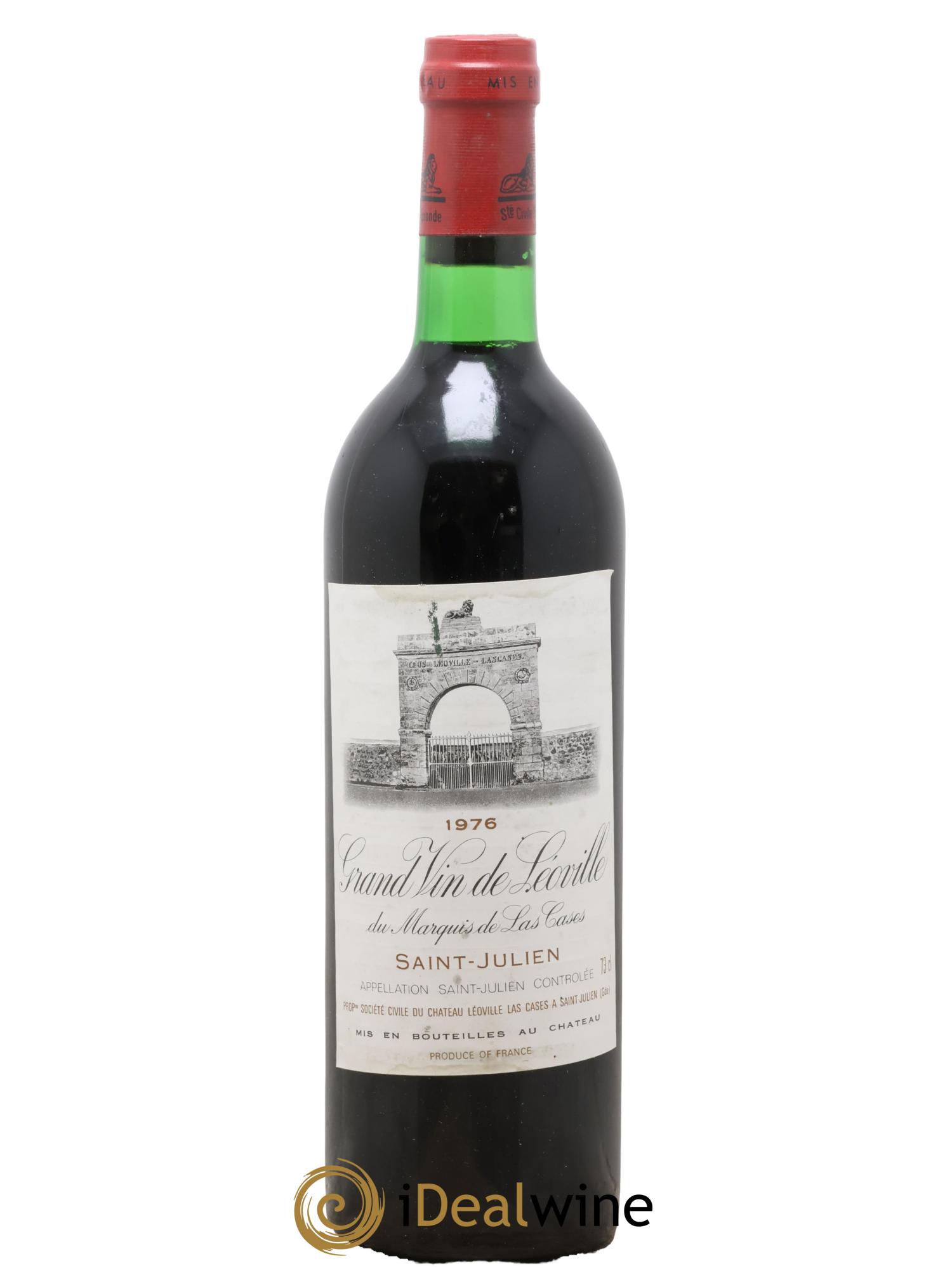 Château Léoville Las Cases 2ème Grand Cru Classé 1976 - Lotto di 1 bottiglia - 0
