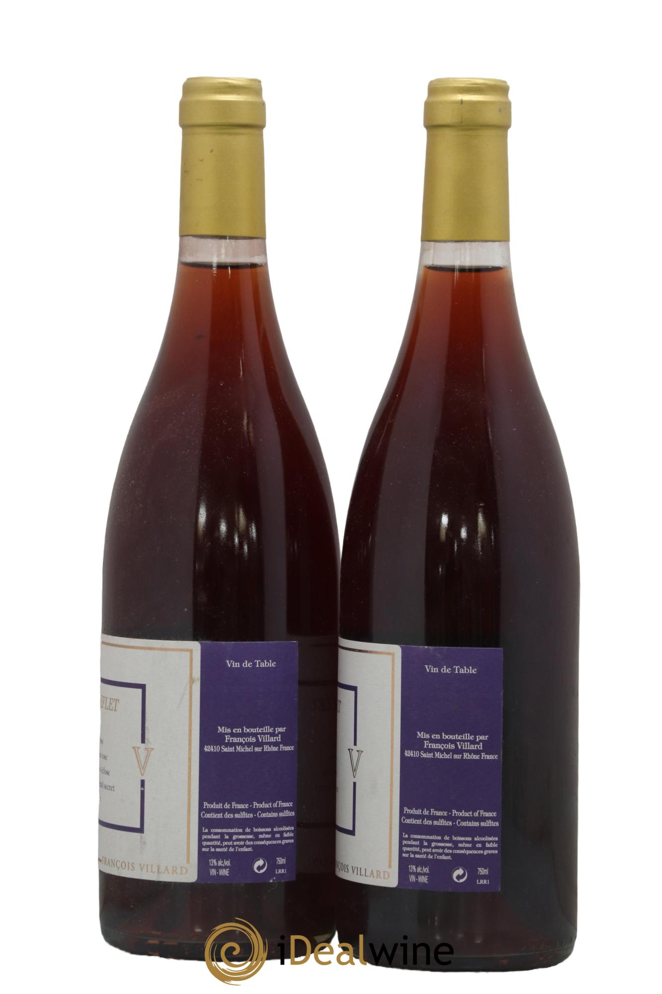 Vin de France Rose des Reflets François Villard 2006 - Lot de 2 bouteilles - 1