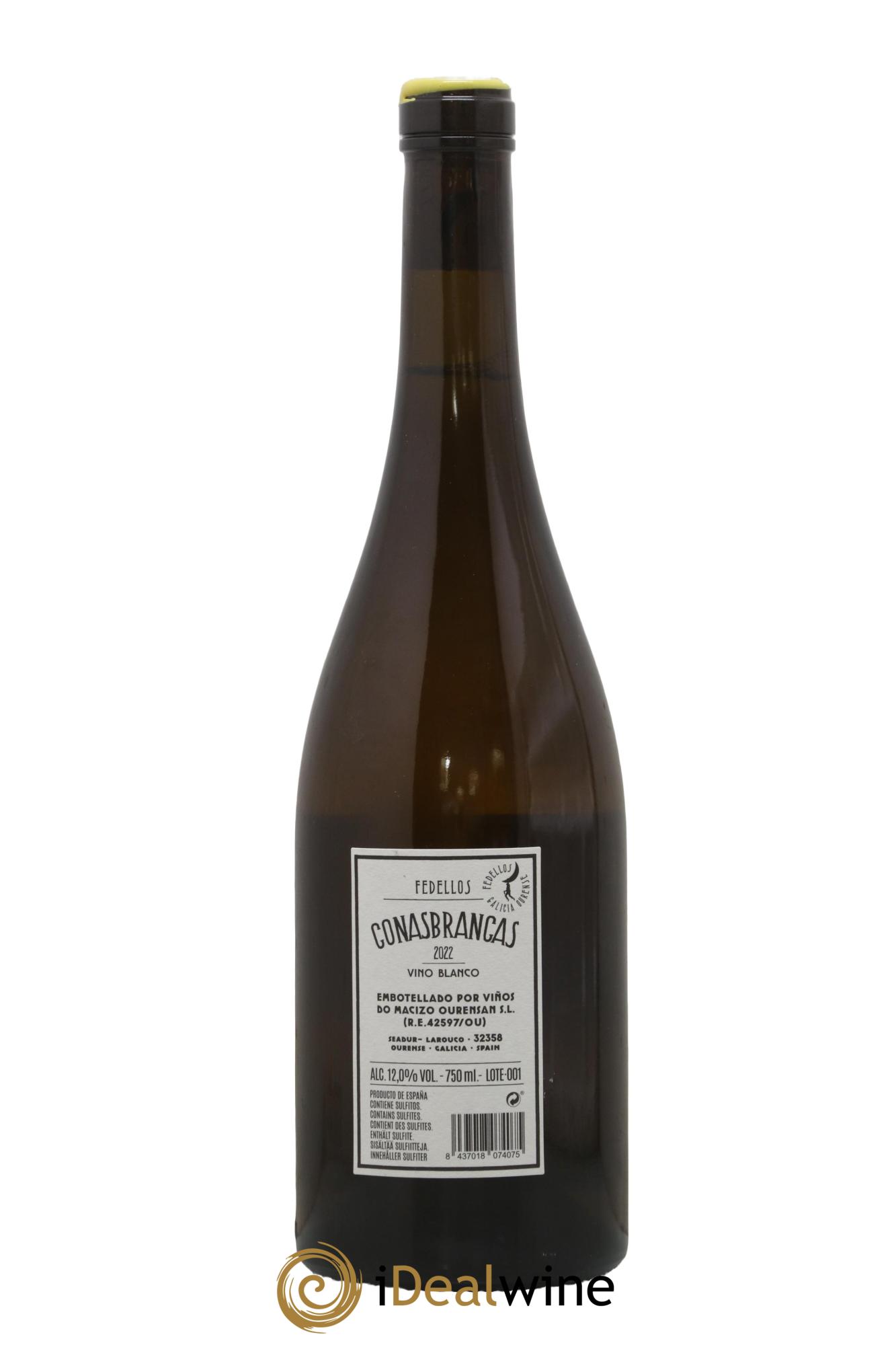 Espagne Conasbrancas Fedellos 2022 - Posten von 1 Flasche - 1