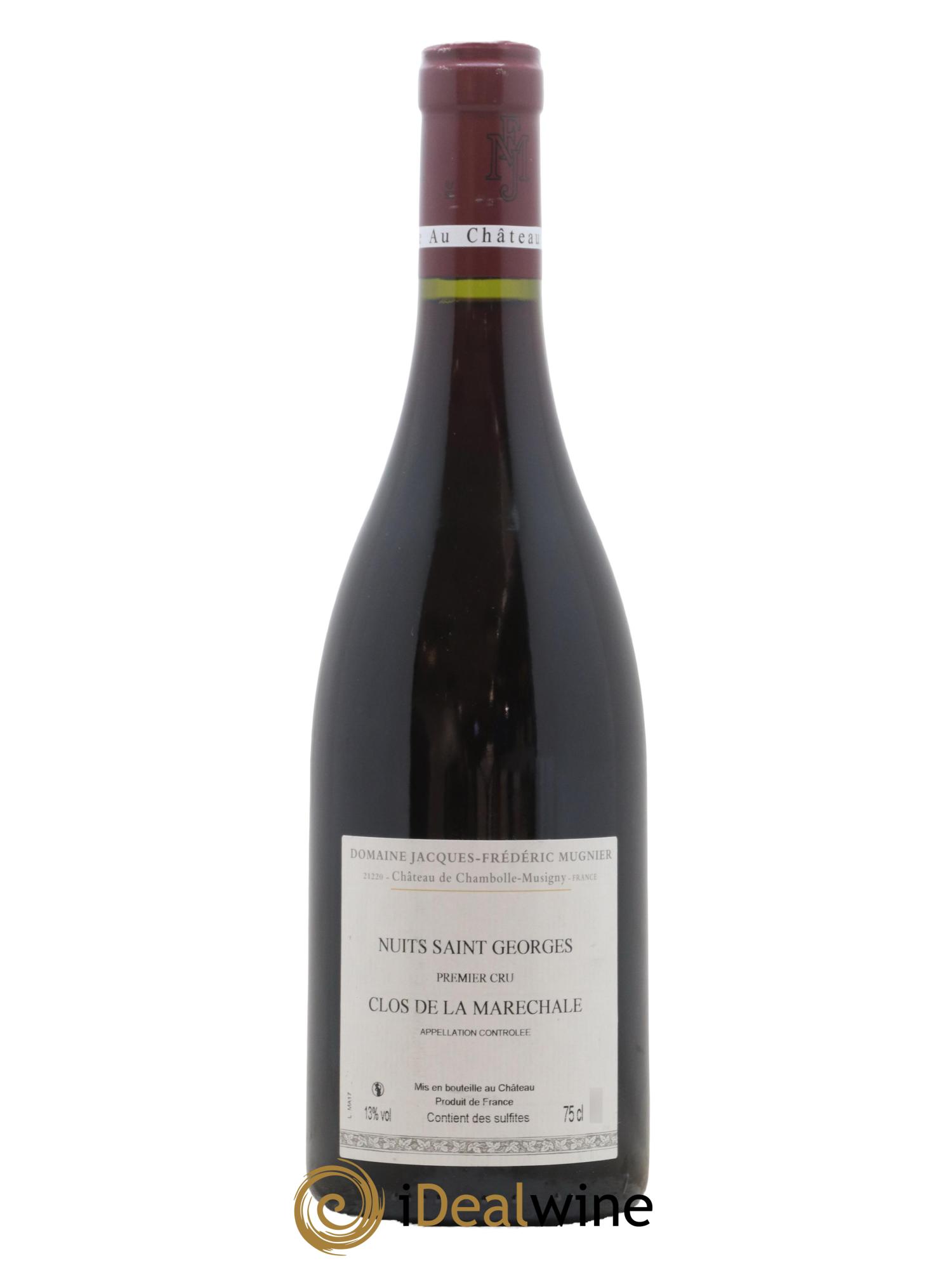 Nuits-Saint-Georges 1er Cru Clos de La Maréchale Jacques-Frédéric Mugnier 2017 - Lotto di 1 bottiglia - 1