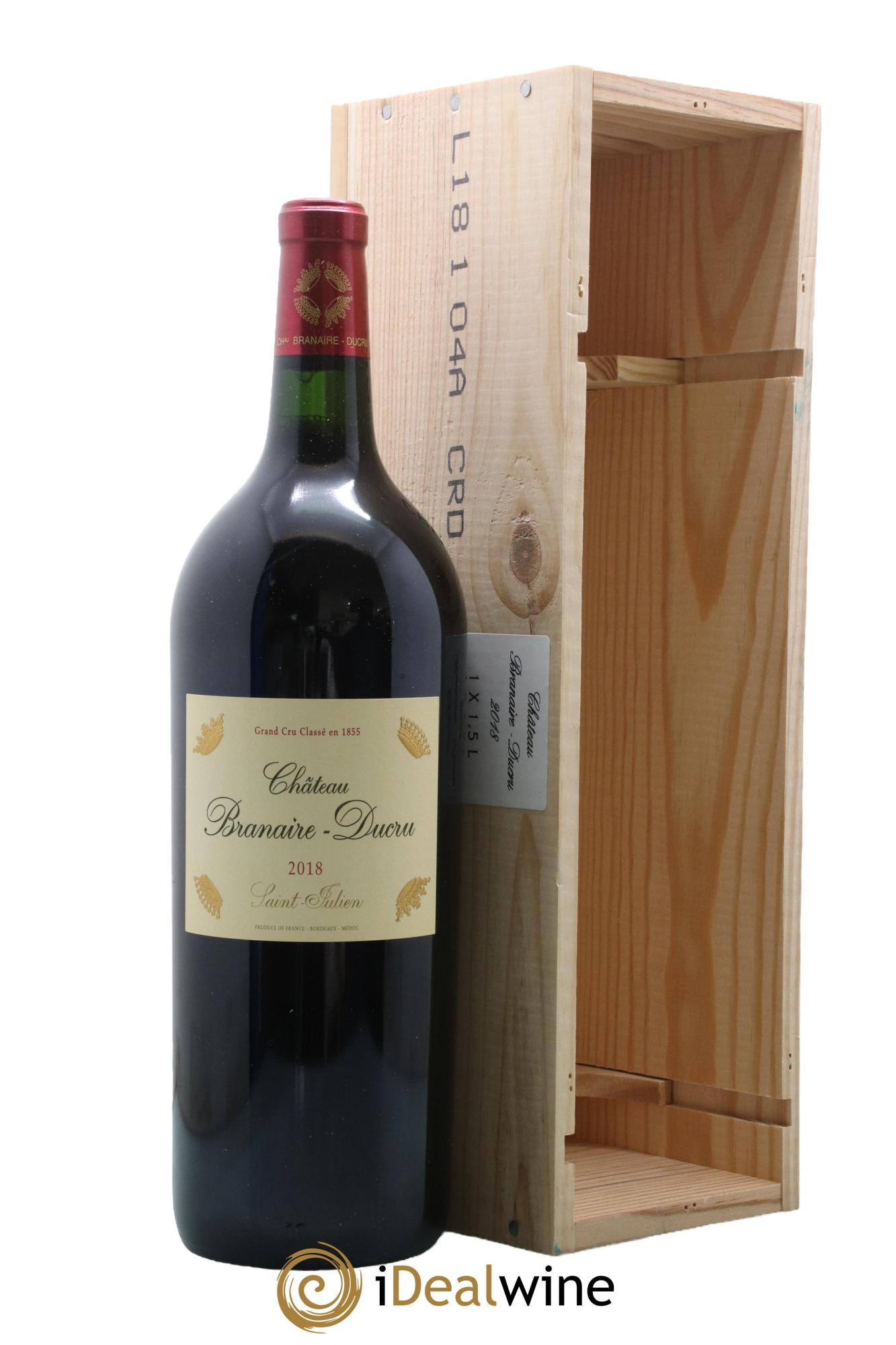 Château Branaire Ducru 4ème Grand Cru Classé 2018 - Lot de 1 magnum - 0