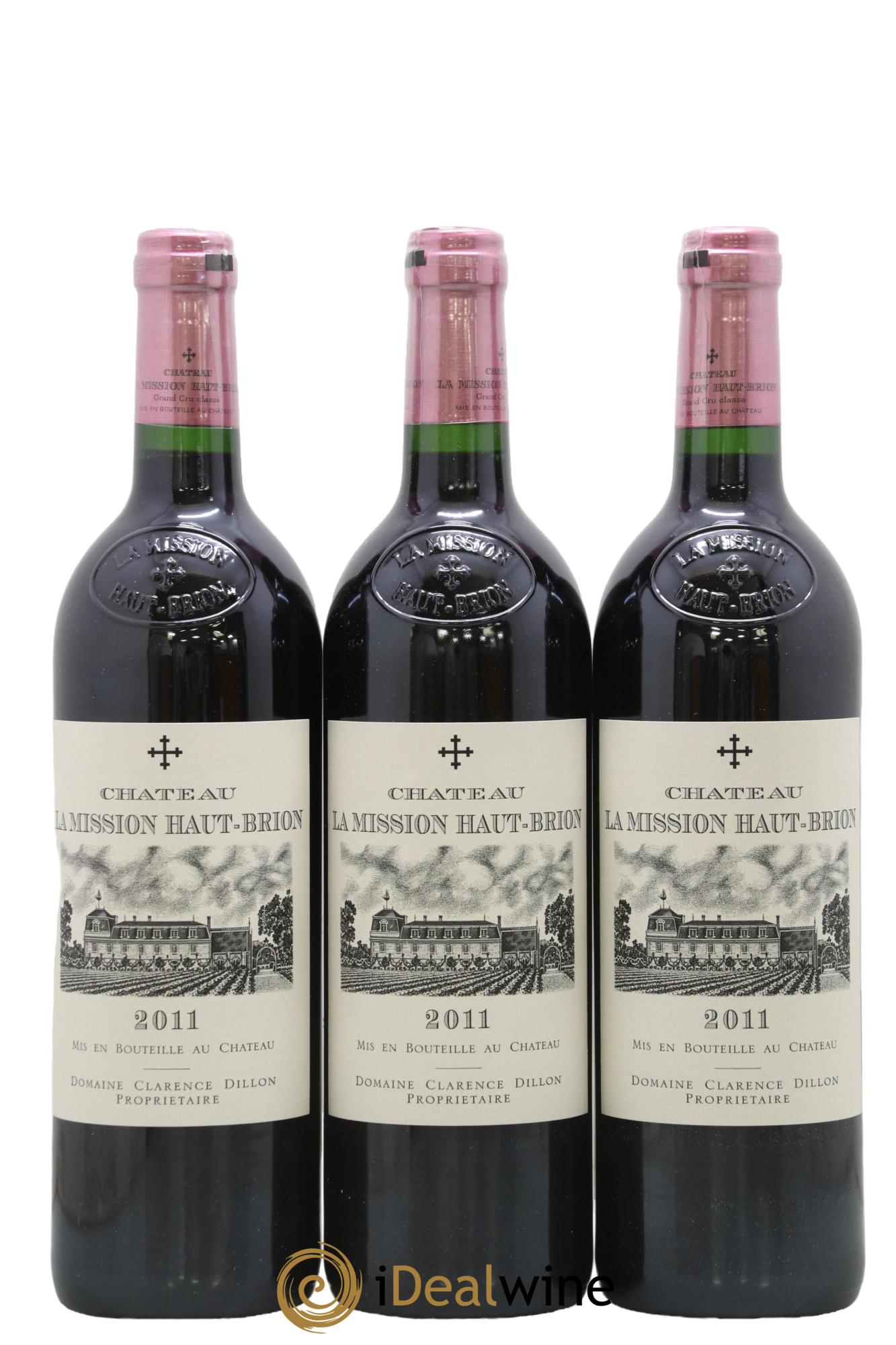 Château la Mission Haut-Brion Cru Classé de Graves 2011 - Lot de 6 bouteilles - 4