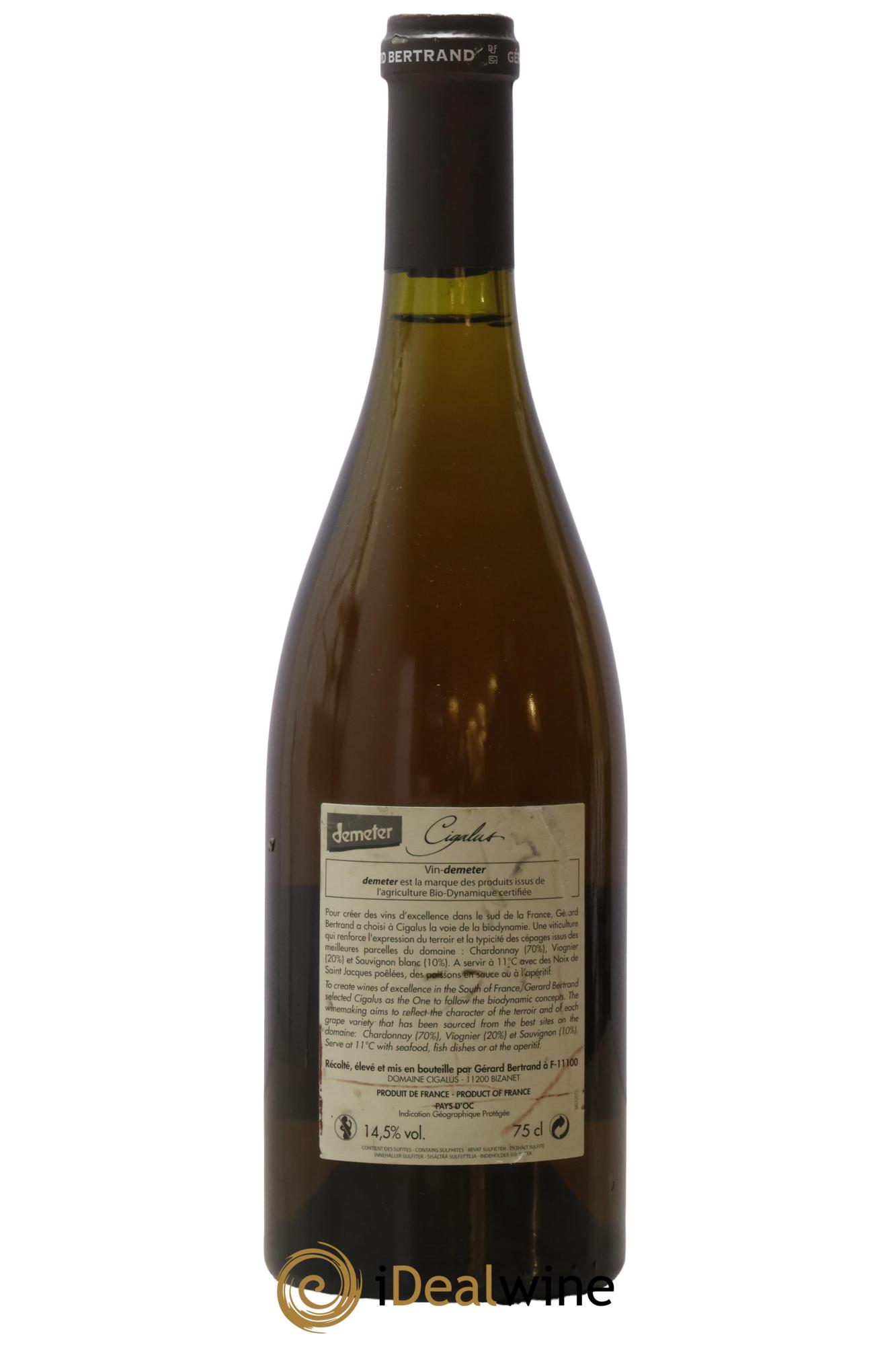 IGP Pays d'Oc Cigalus Gérard Bertrand 2010 - Lotto di 1 bottiglia - 1