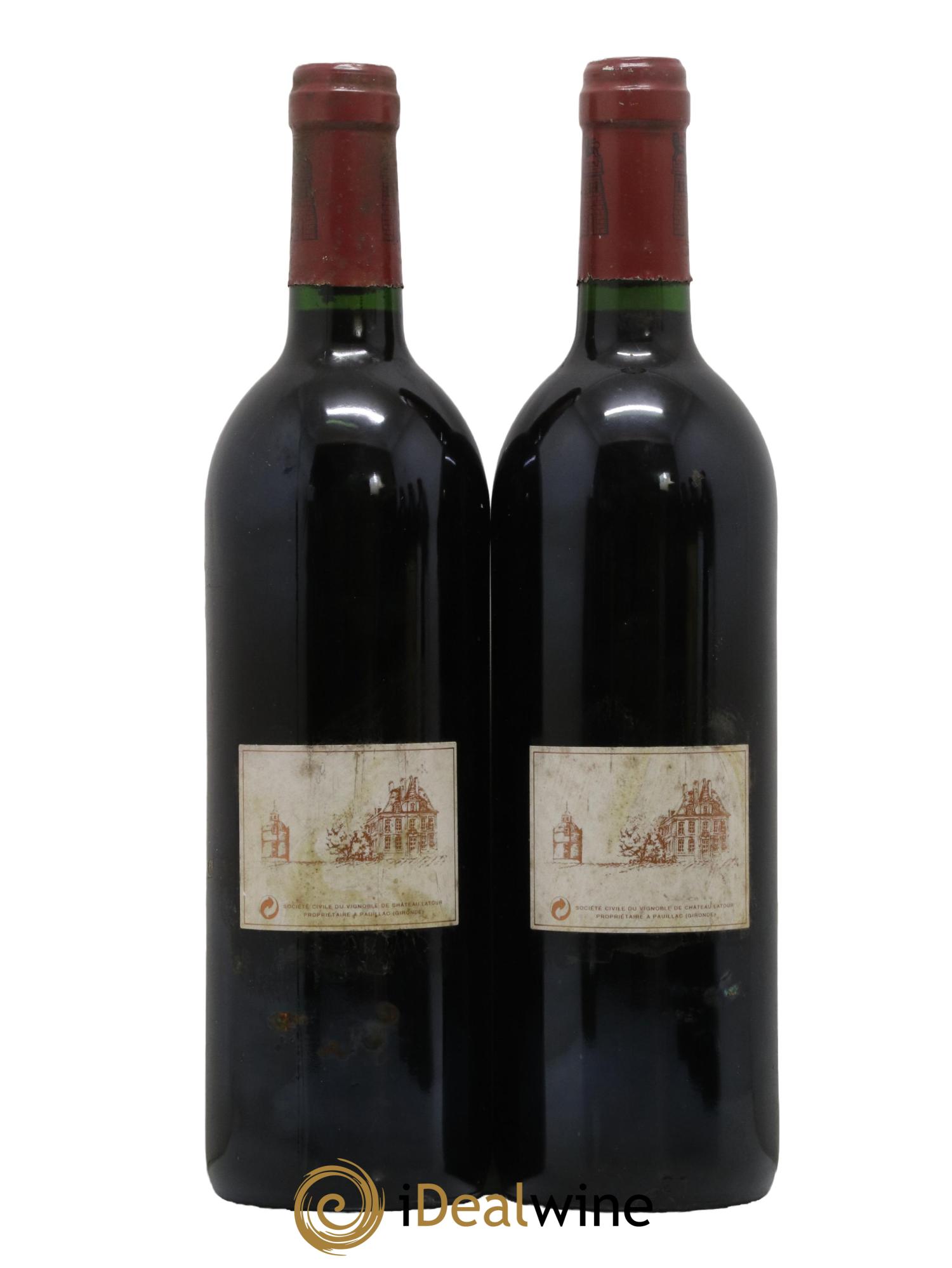 Château Latour 1er Grand Cru Classé 1995 - Lot de 2 bouteilles - 1