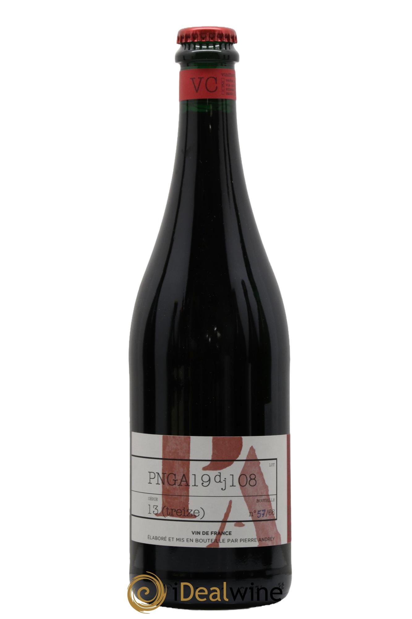 Vin de France Via Concordiae Pinot Gamay Florence Bouleaux et Pierre Andrey 2019 - Lot de 1 bouteille - 0