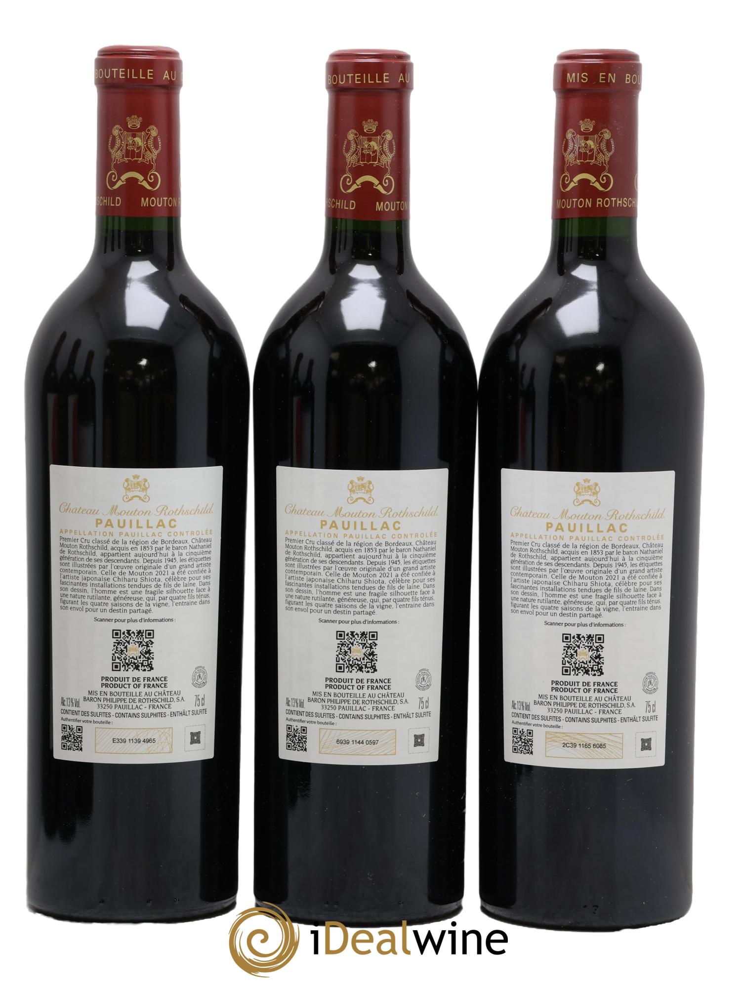 Château Mouton Rothschild 1er Grand Cru Classé 2021 - Lotto di 6 bottiglie - 2