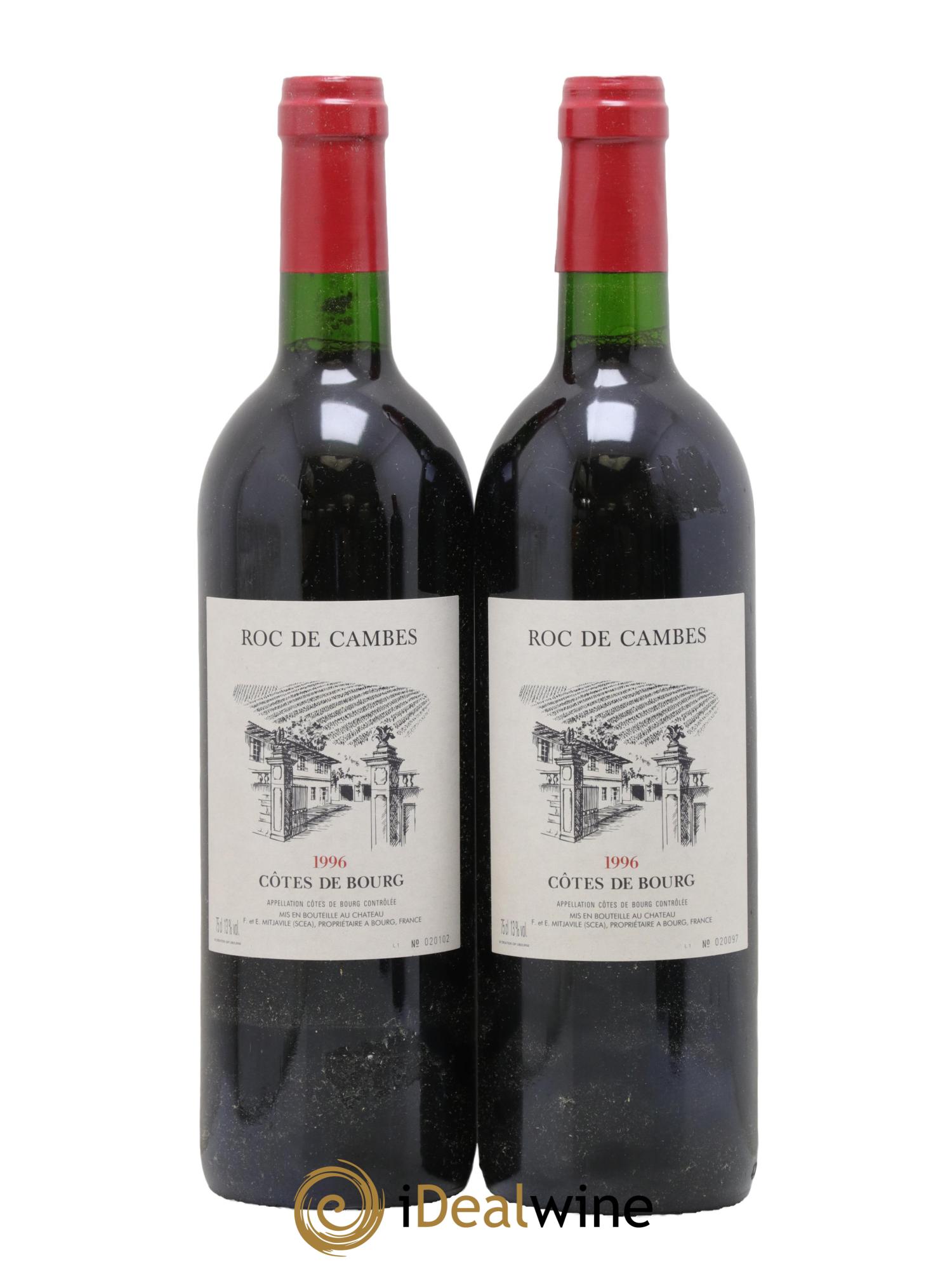 Roc de Cambes 1996 - Lotto di 2 bottiglie - 0