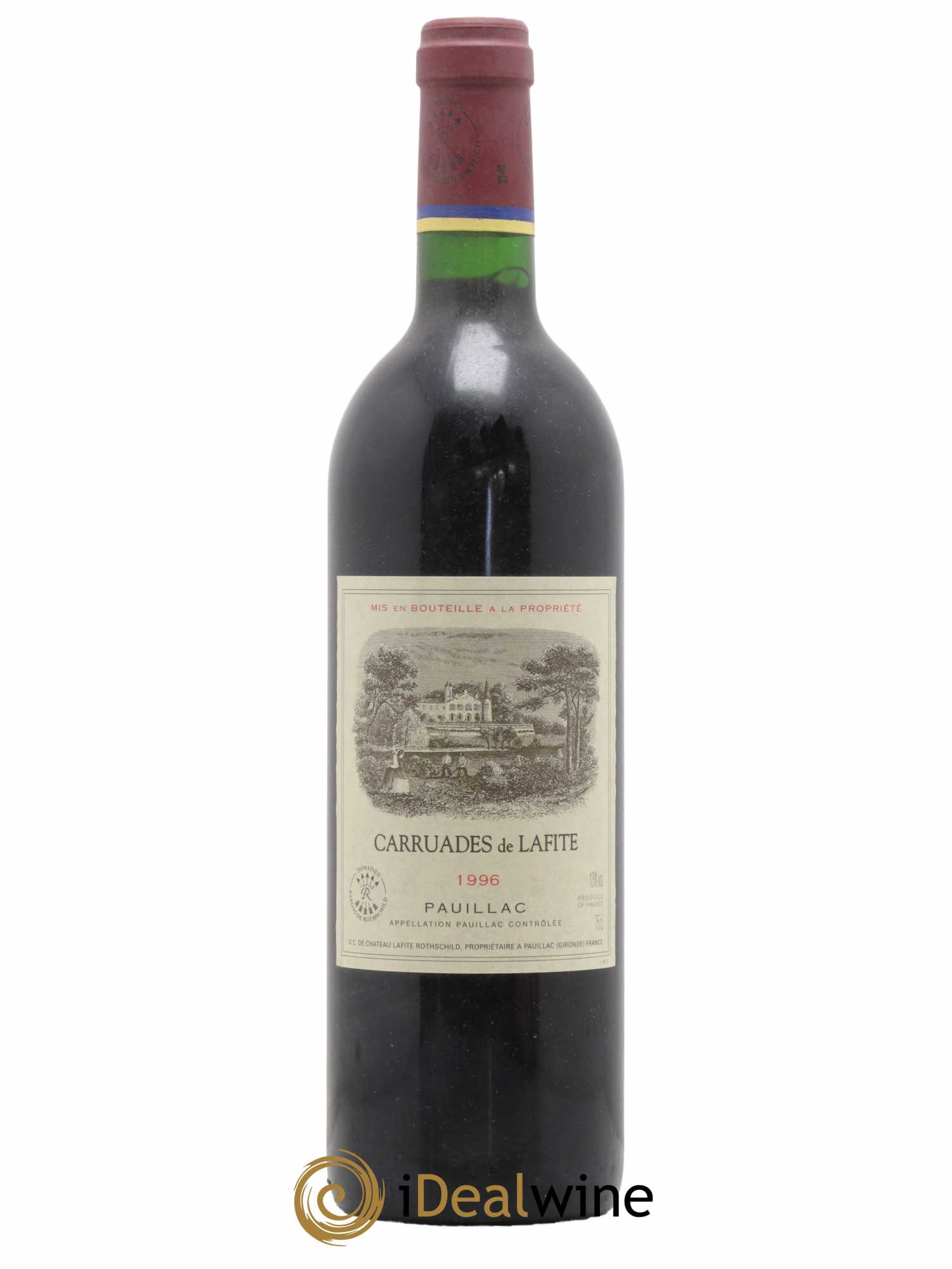 Carruades de Lafite Rothschild Second Vin 1996 - Lot de 1 bouteille - 0