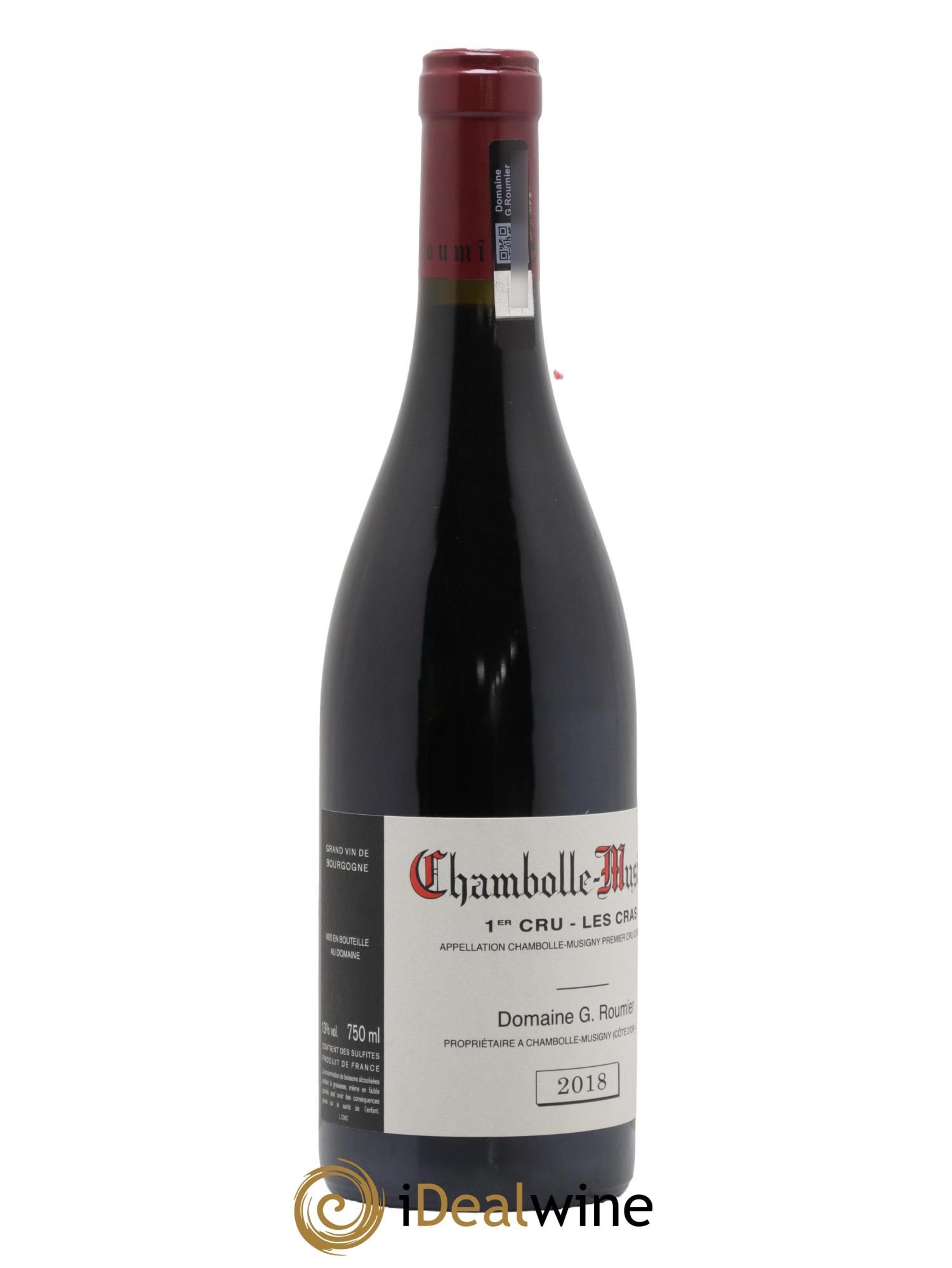 Chambolle-Musigny 1er Cru Les Cras Georges Roumier (Domaine) 2018 - Lot de 1 bouteille - 1