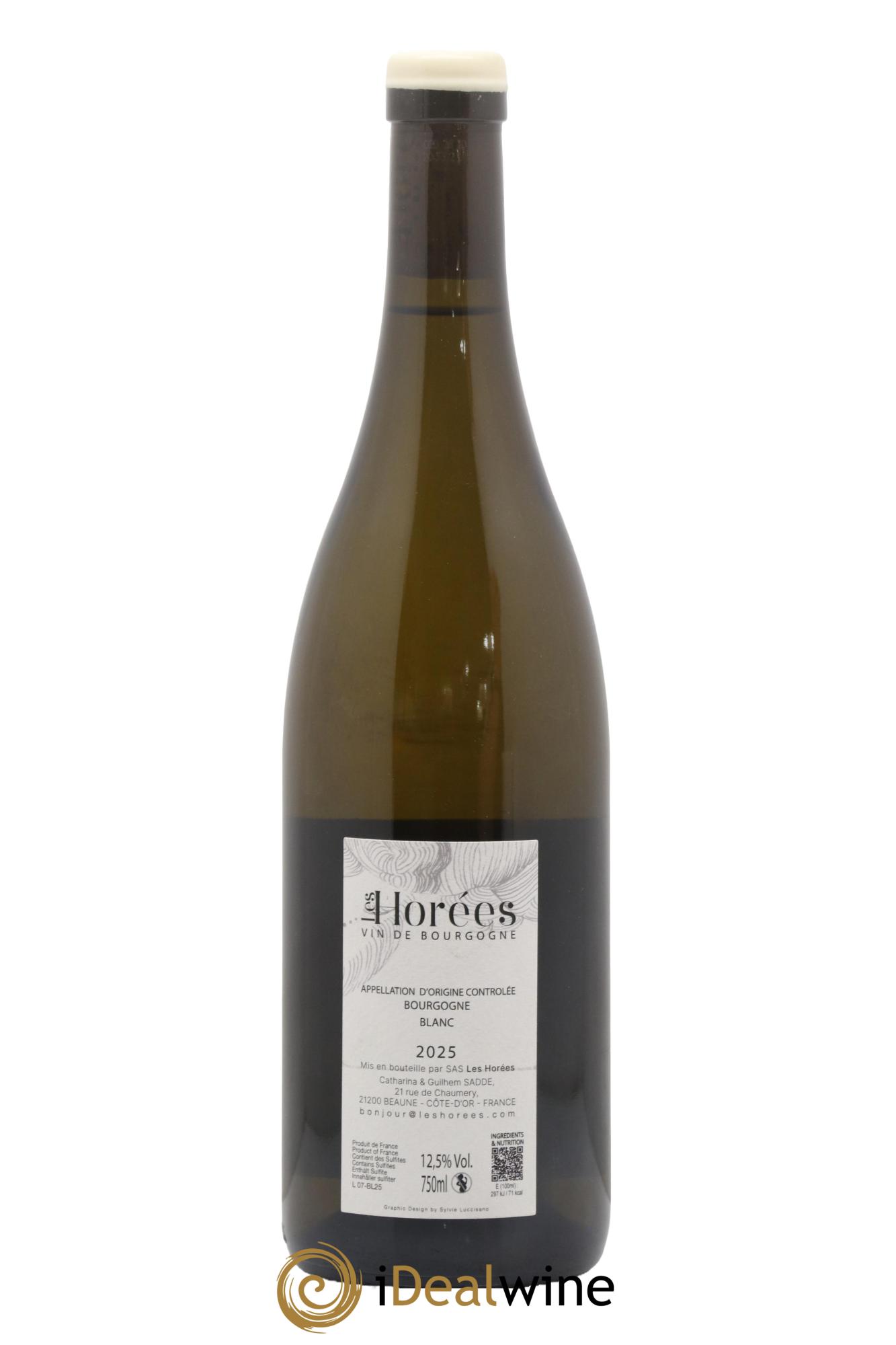 Bourgogne Aganippe Les Horées 2025 - Lot de 1 bouteille - 1