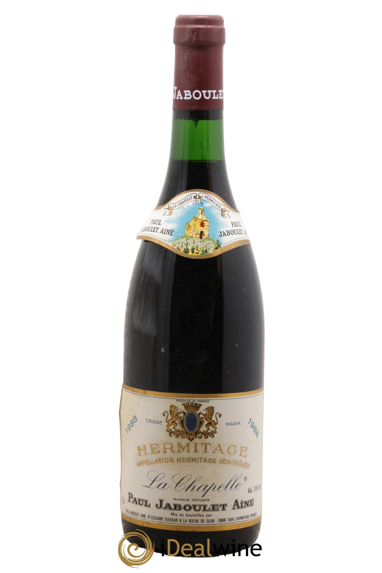 Hermitage La Chapelle Paul Jaboulet Ainé 1988 - Lot de 1 bouteille - 0