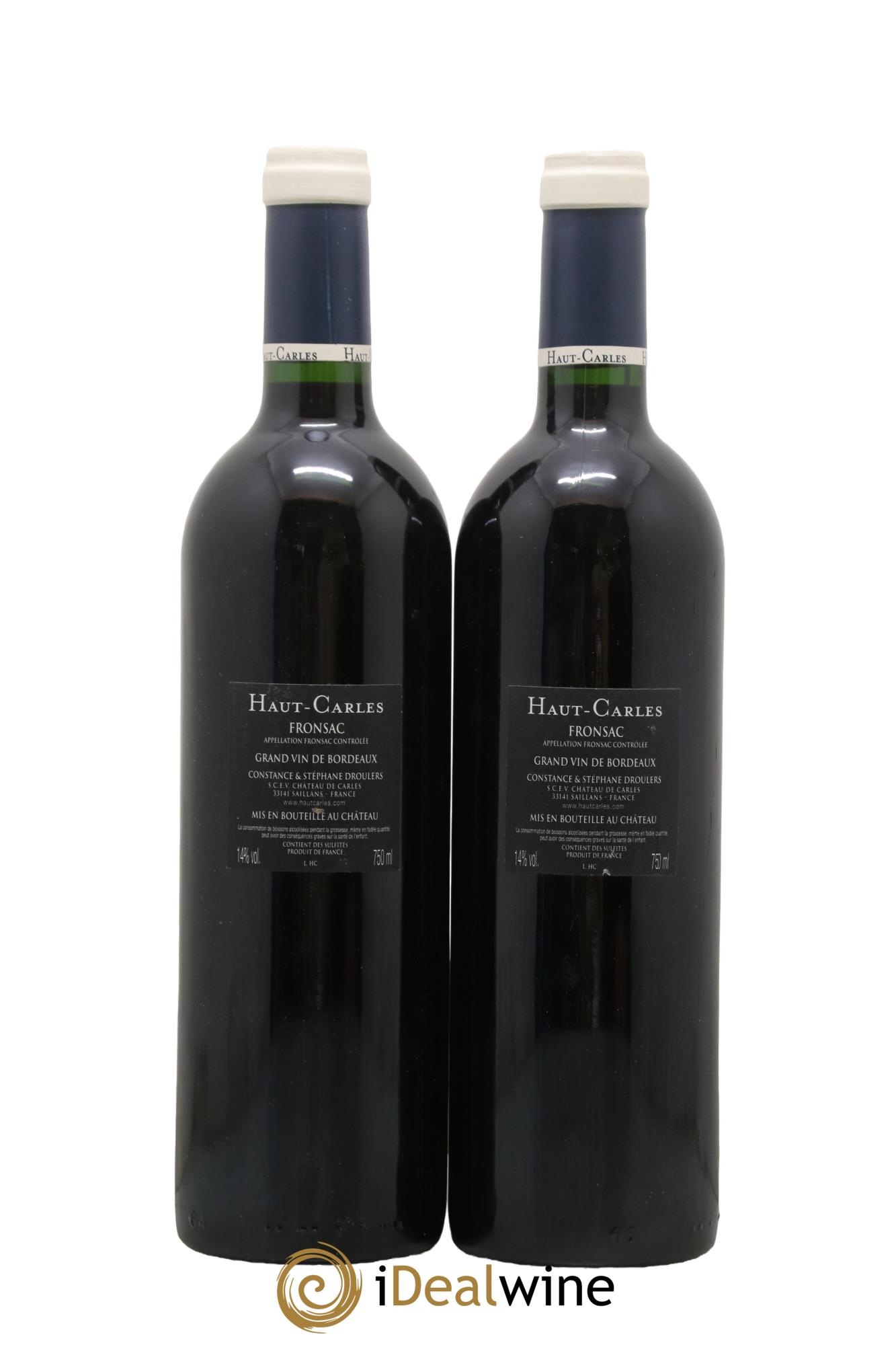 Haut Carles 2016 - Posten von 2 Flaschen - 1