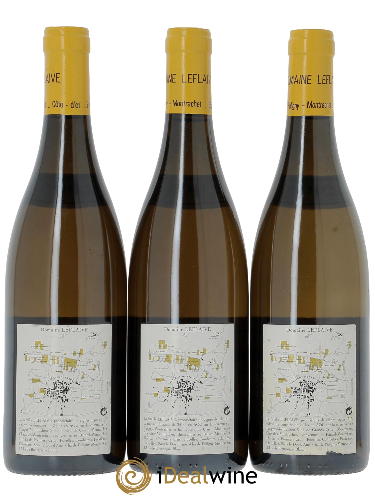 Puligny-Montrachet 1er Cru Les Pucelles Leflaive (Domaine) 2005 - Lot of 3 bottles - 1