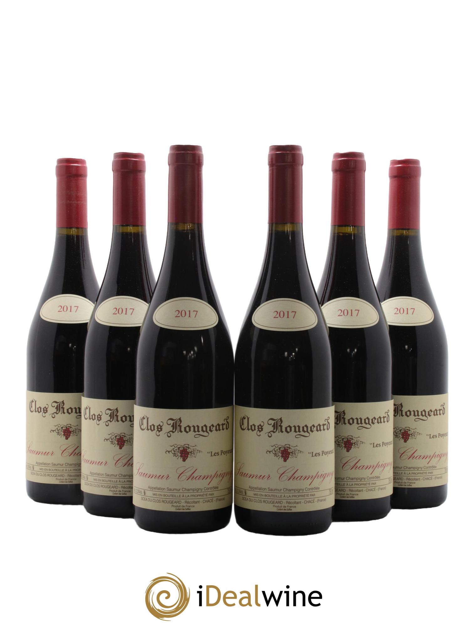 Saumur-Champigny Les Poyeux Clos Rougeard 2017 - Lot de 6 bouteilles - 0