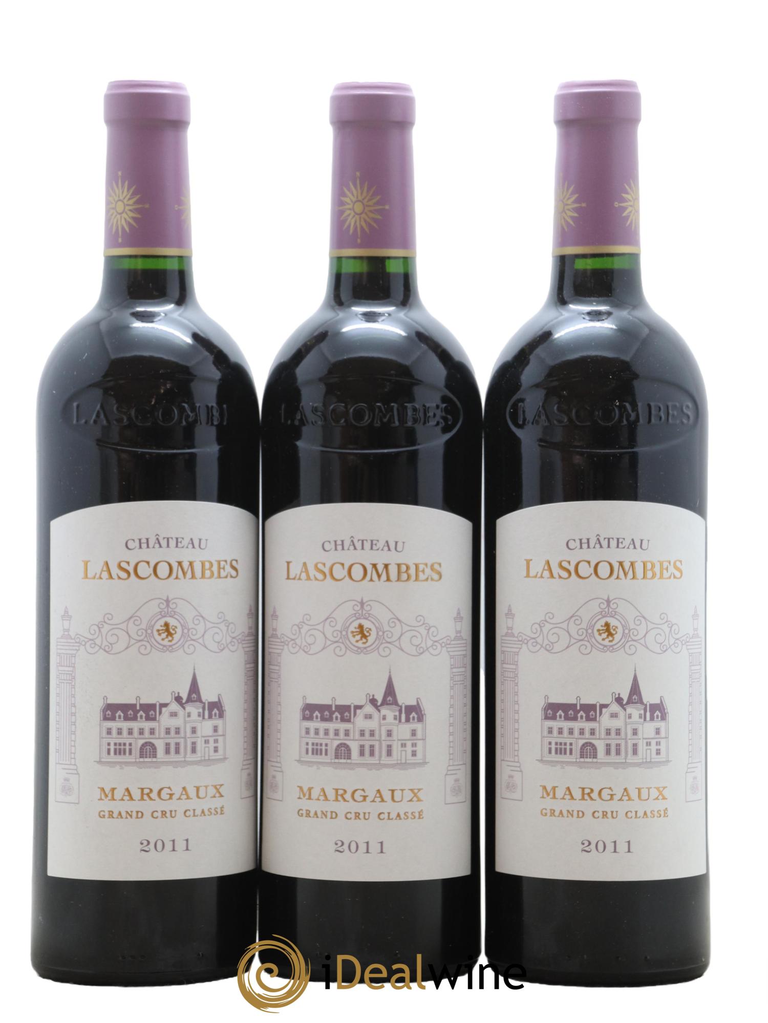 Château Lascombes 2ème Grand Cru Classé 2011 - Lot de 6 bouteilles - 2