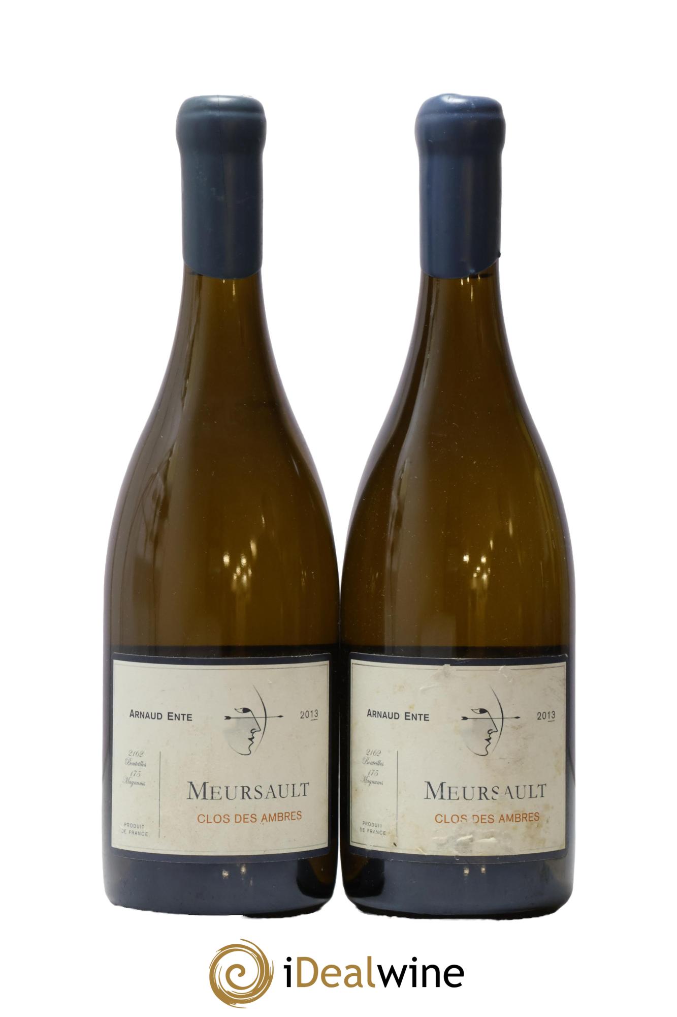 Meursault Clos des Ambres Arnaud Ente 2013 - Lot de 2 bouteilles - 0