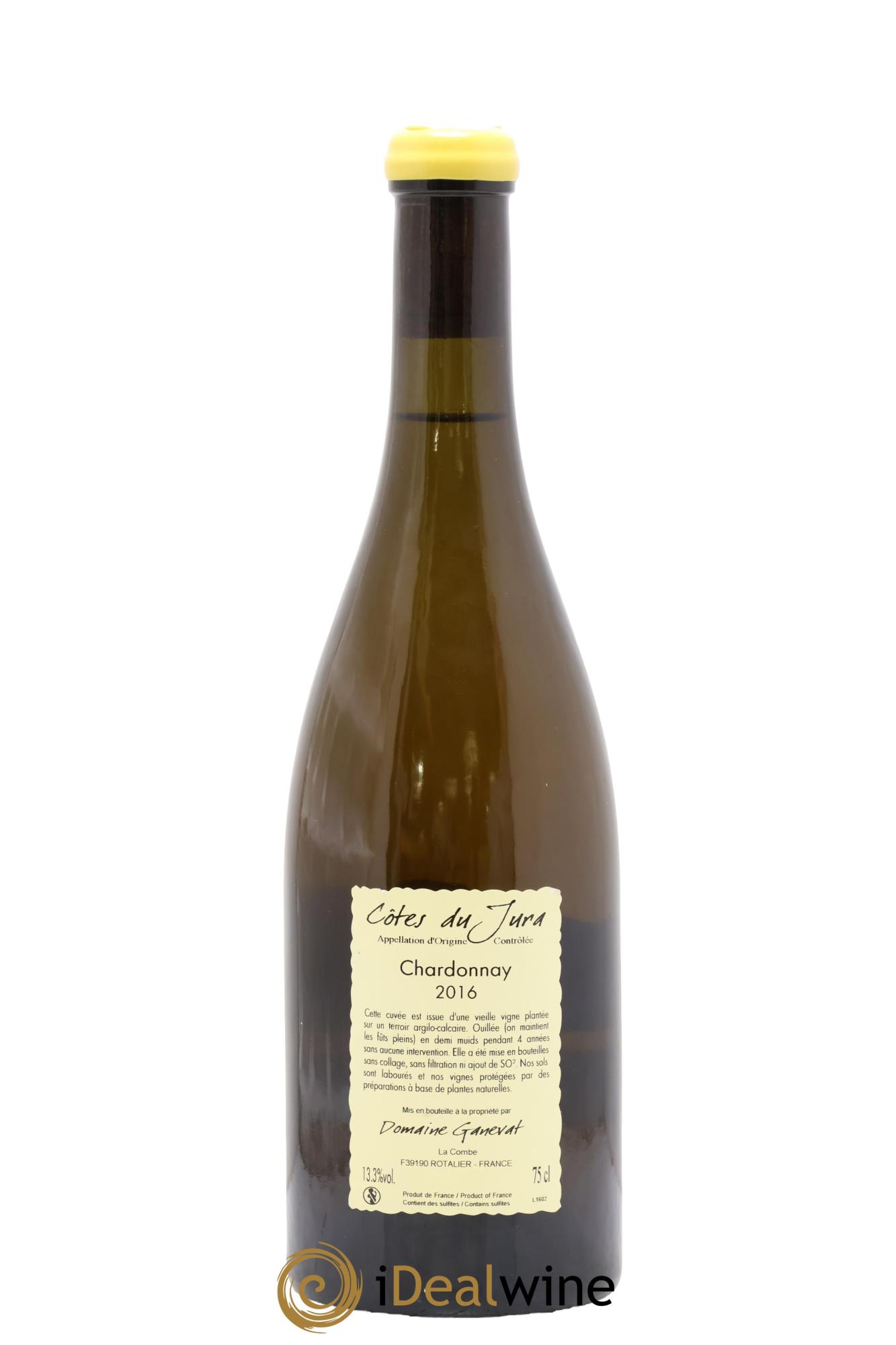 Côtes du Jura Les Chamois du Paradis Jean-François Ganevat (Domaine) 2016 - Lot of 1 bottle - 1