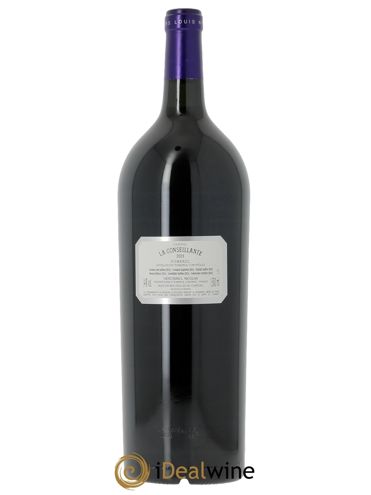 Château la Conseillante (CBO à partir de 3 mgs) 2023 - Lot de 1 magnum - 1