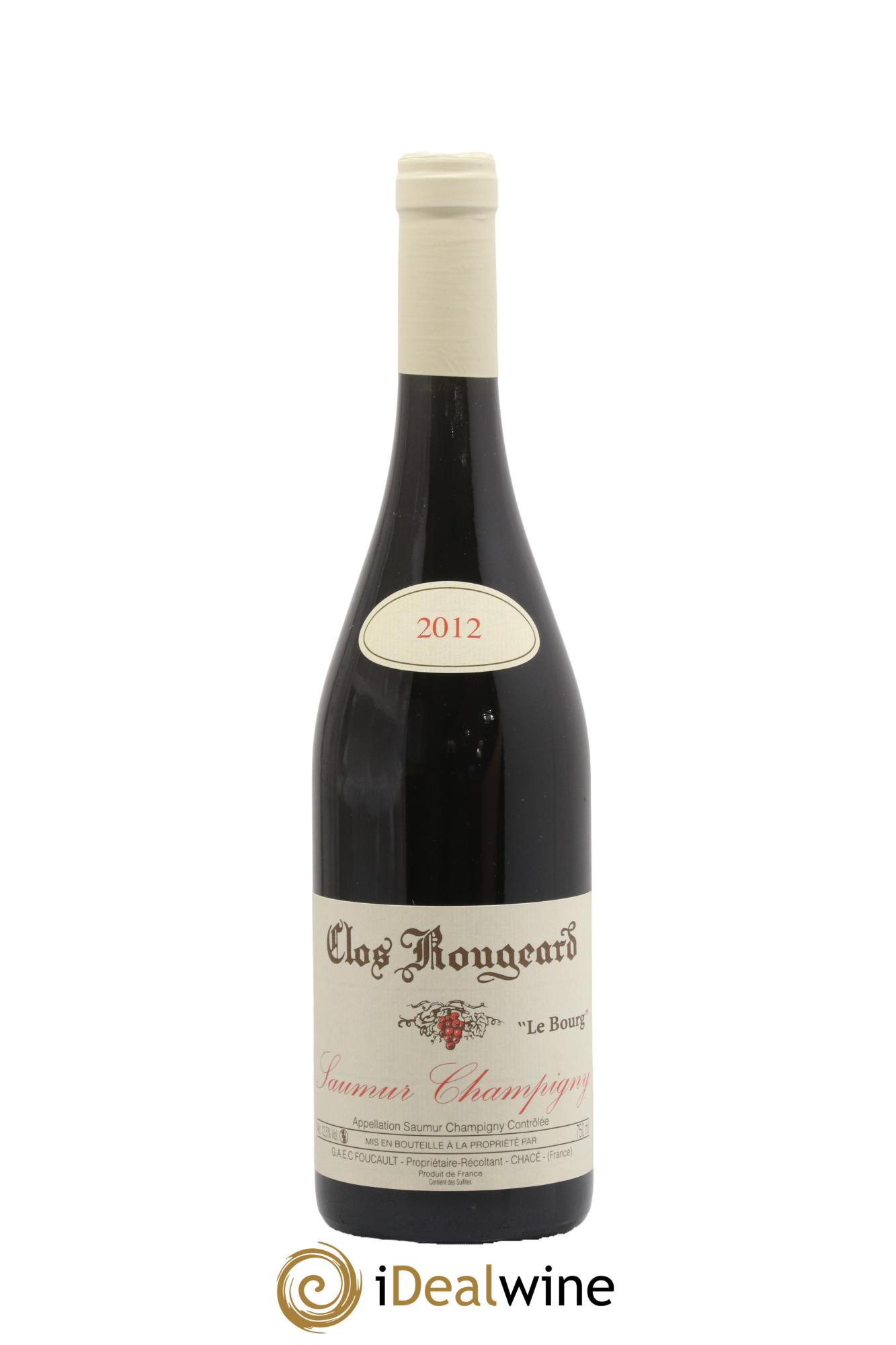 Saumur-Champigny Le Bourg Clos Rougeard 2012 - Posten von 1 Flasche - 0