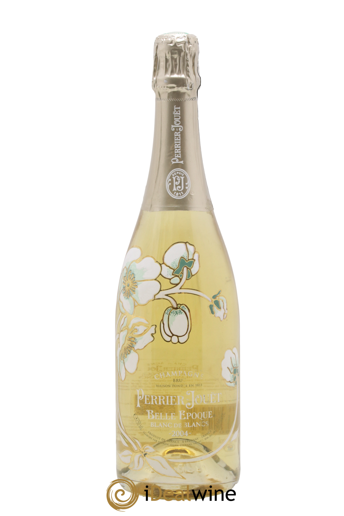 Cuvée Belle Epoque Blanc de Blancs Perrier-Jouët 2004 - Lot de 1 bouteille - 0