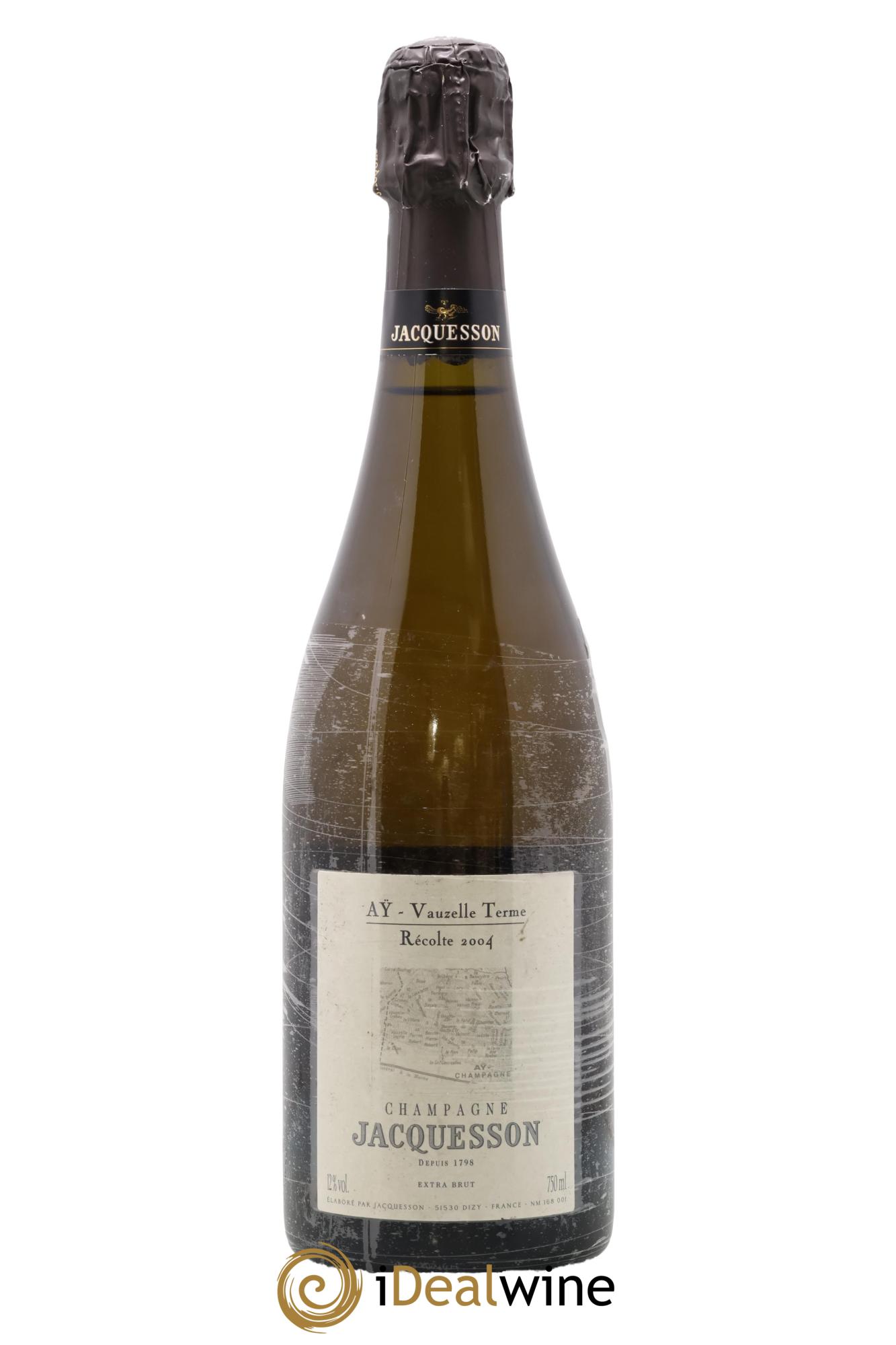Aÿ Vauzelle Terme Extra-Brut Jacquesson 2004 - Lot de 1 bouteille - 0