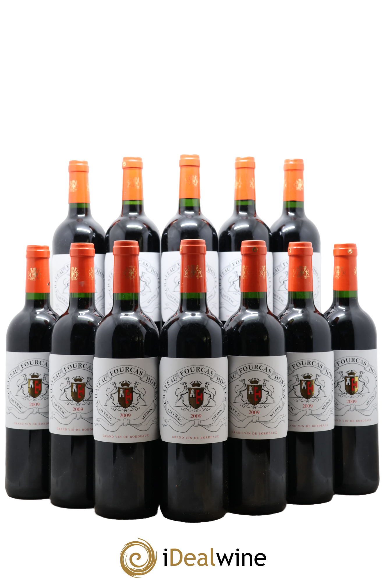 Château Fourcas Hosten Cru Bourgeois 2009 - Lot de 12 bouteilles - 0