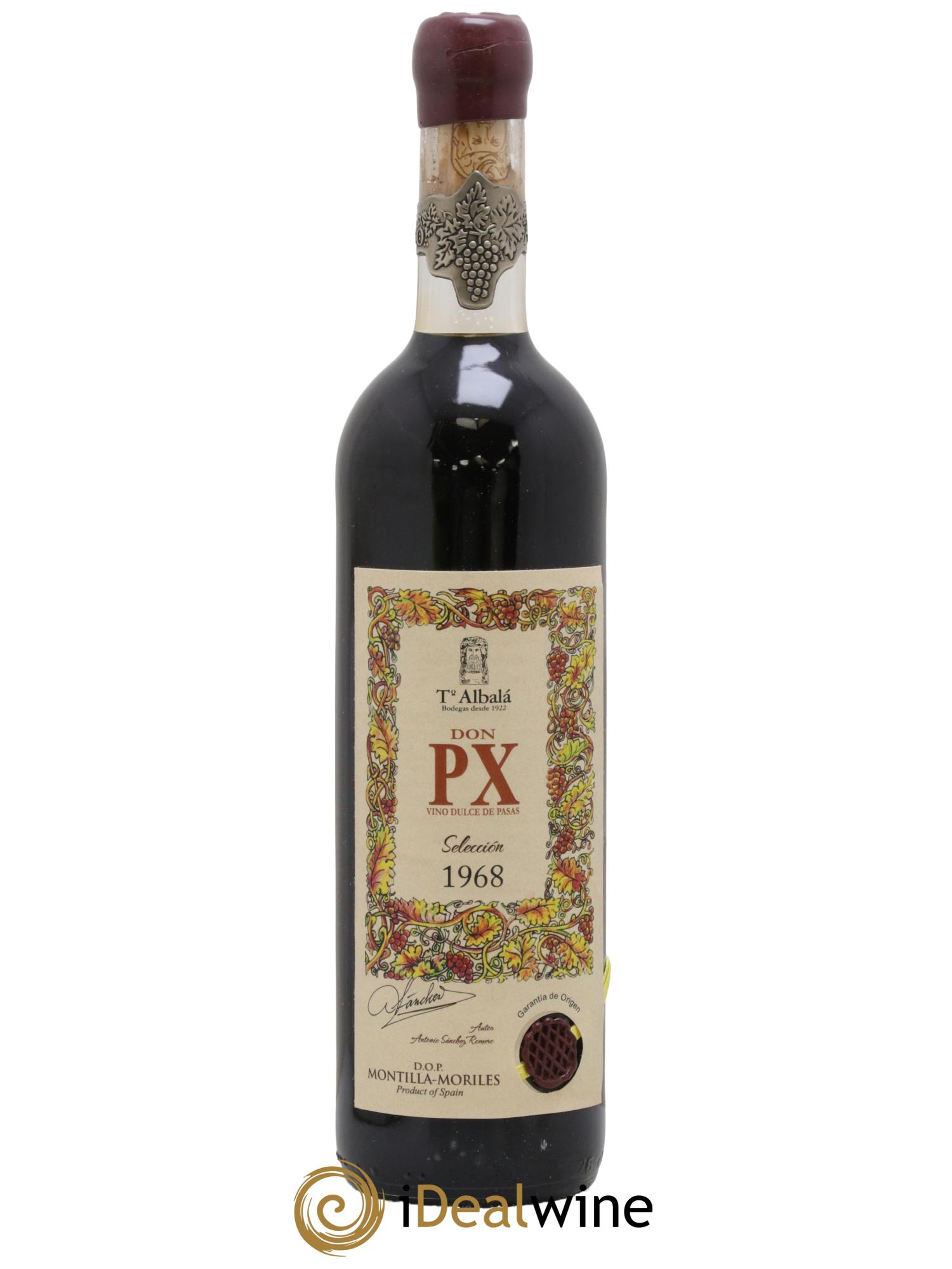 Montilla Moriles Don PX Seleccion Toro Albala 1968 - Lot de 1 bouteille - 0