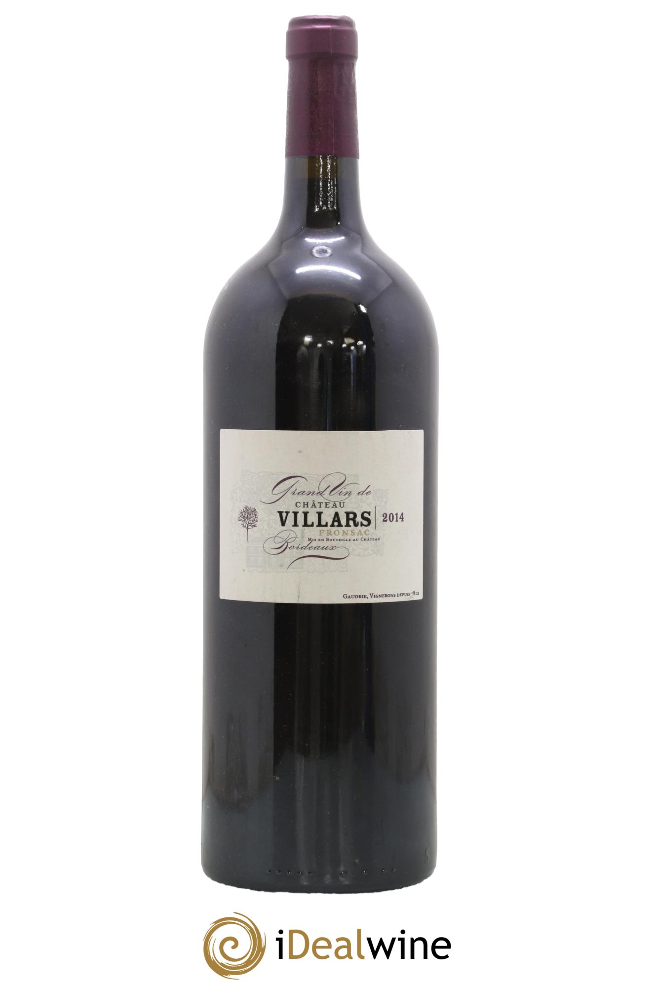 Fronsac Château Villars 2014 - Lotto di 1 magnum - 0