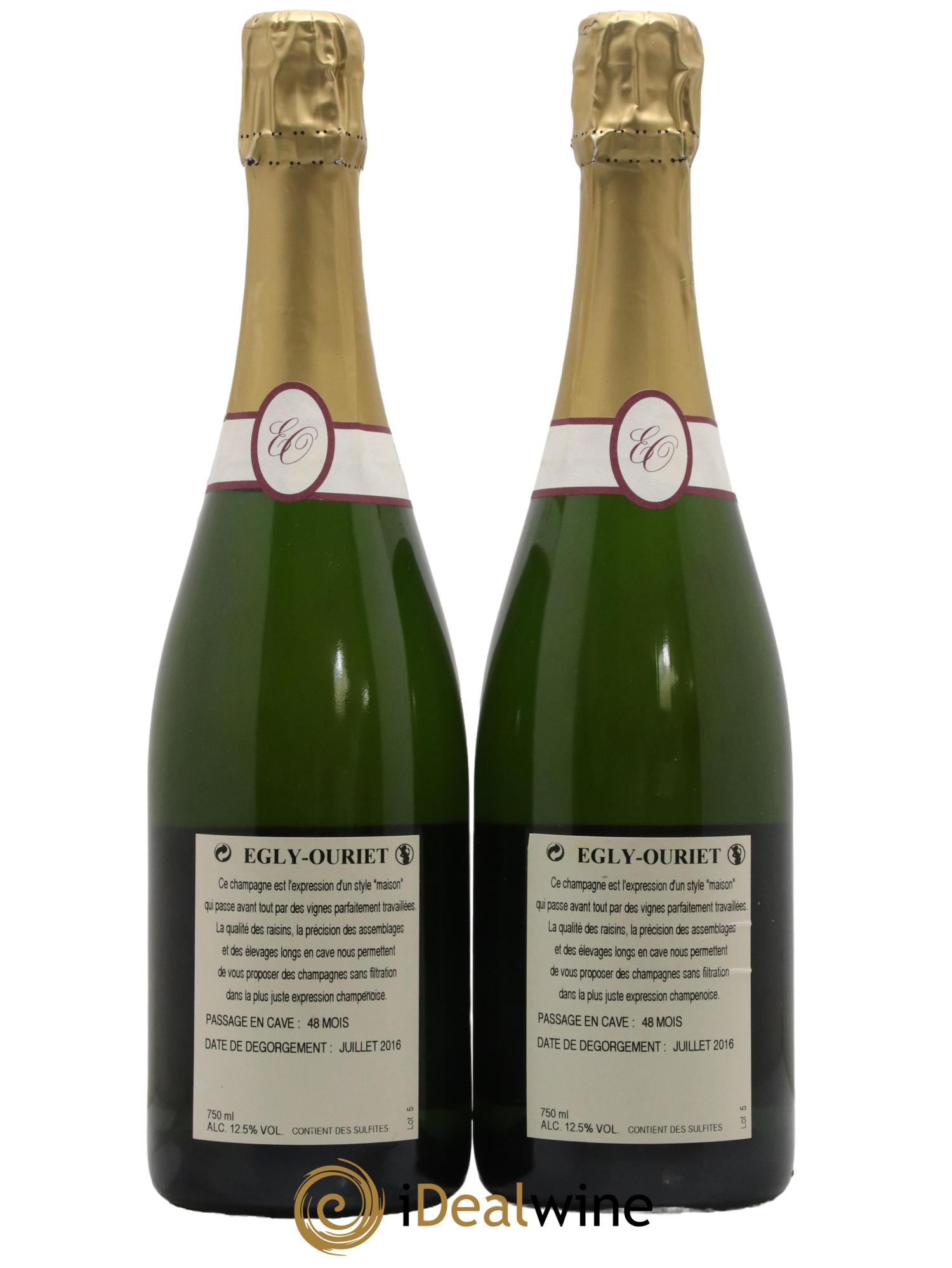 Grand Cru Brut Egly-Ouriet - Lot de 2 bouteilles - 1