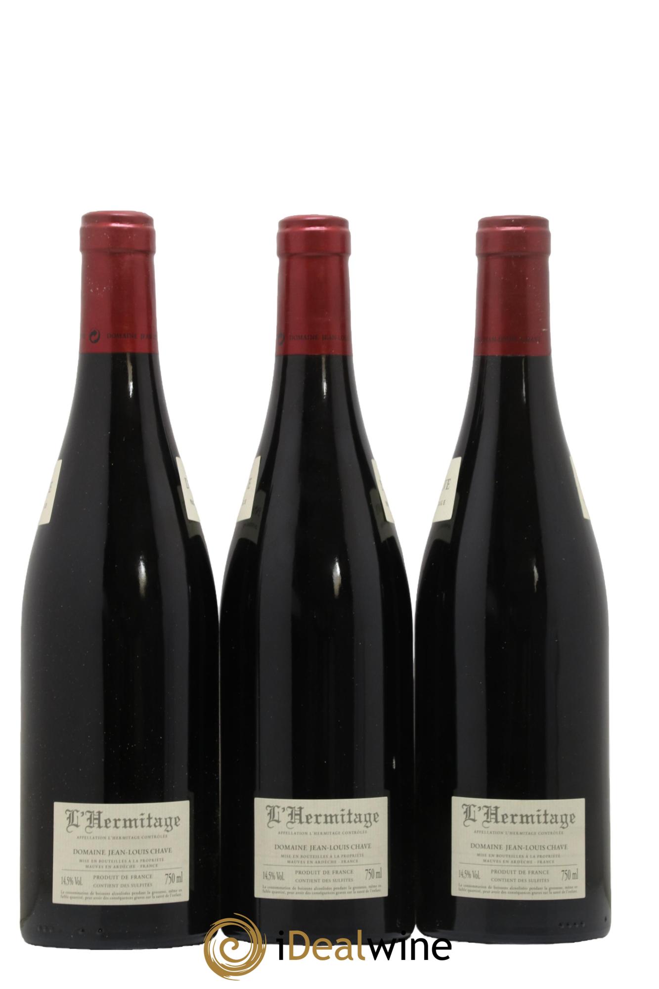 Hermitage Jean-Louis Chave 2011 - Lot de 3 bouteilles - 1