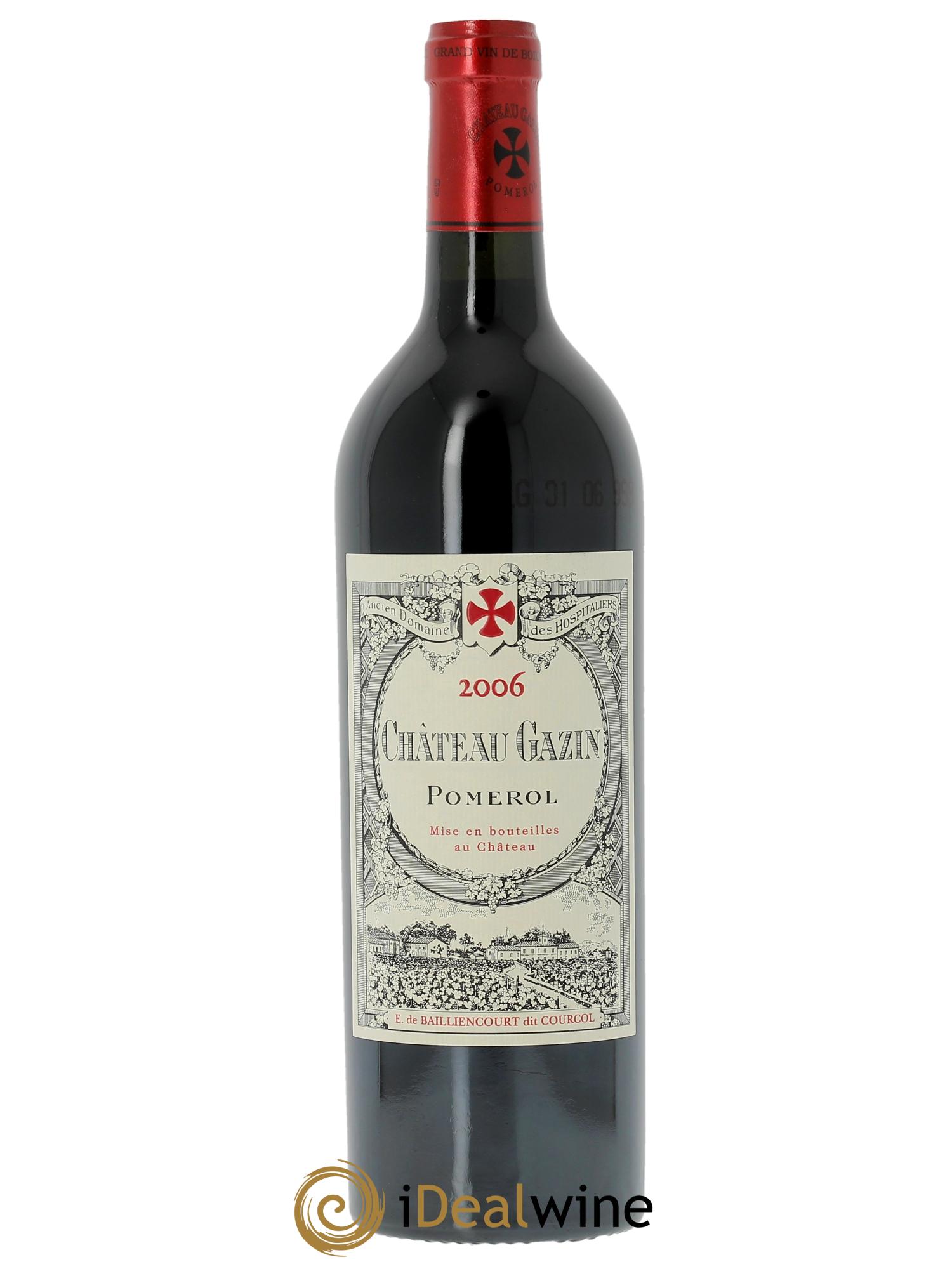 Château Gazin (Cassetta in legno a partire da 6 bt) 2006 - Lotto di 1 bottiglia - 0