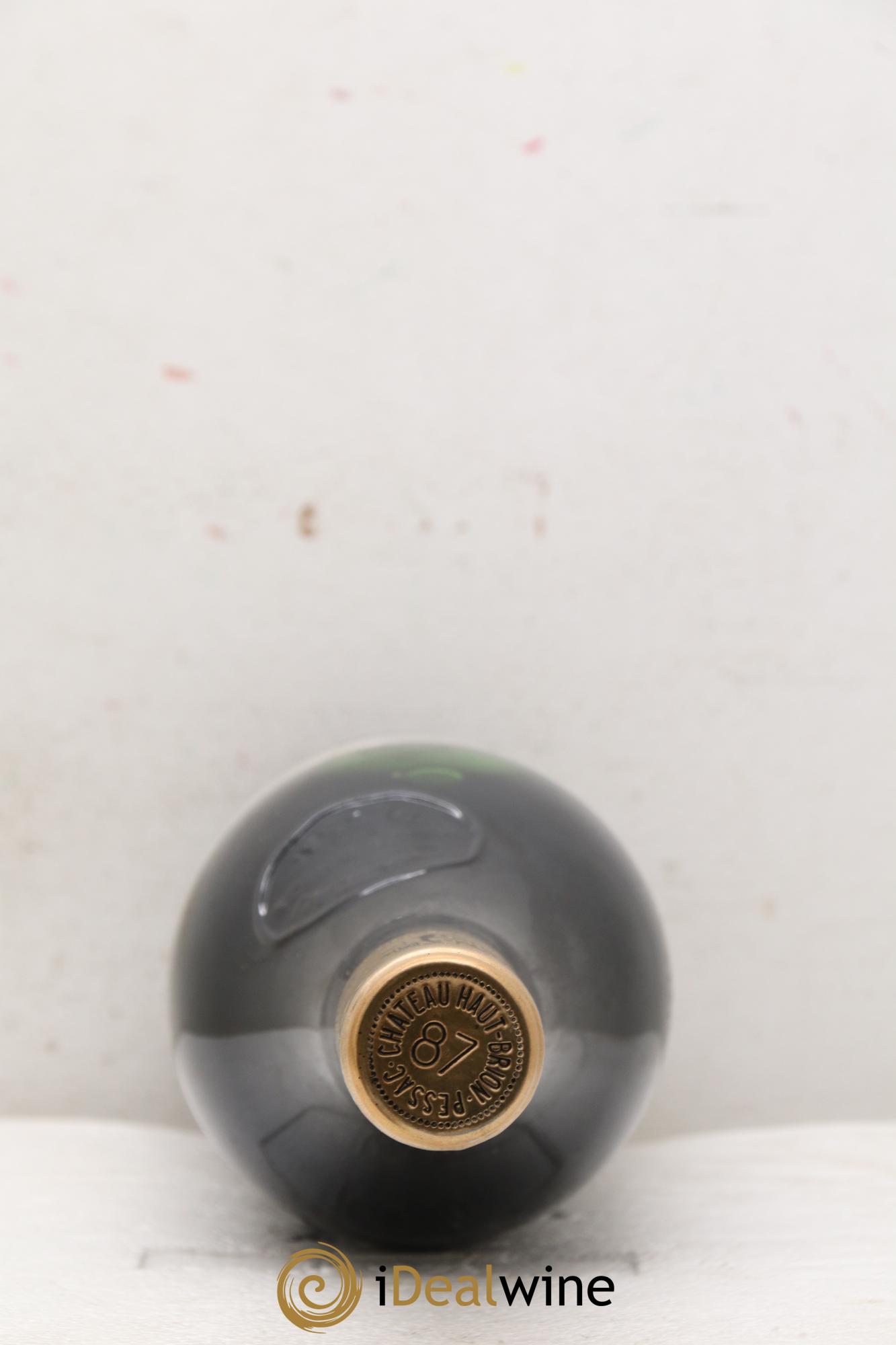 Château Haut Brion 1er Grand Cru Classé 1987 - Lotto di 3 bottiglie - 1