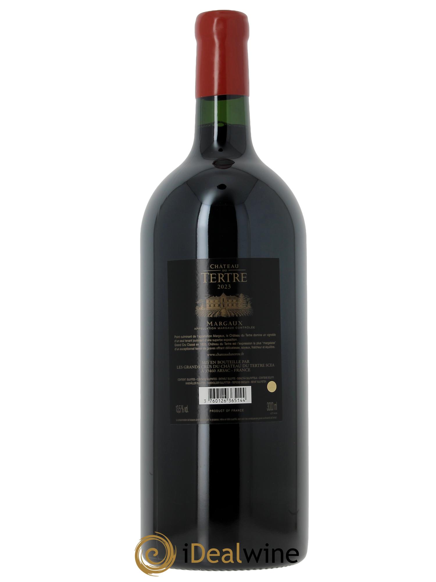 Château du Tertre 5ème Grand Cru Classé 2023 - Lot de 1 double magnum - 2