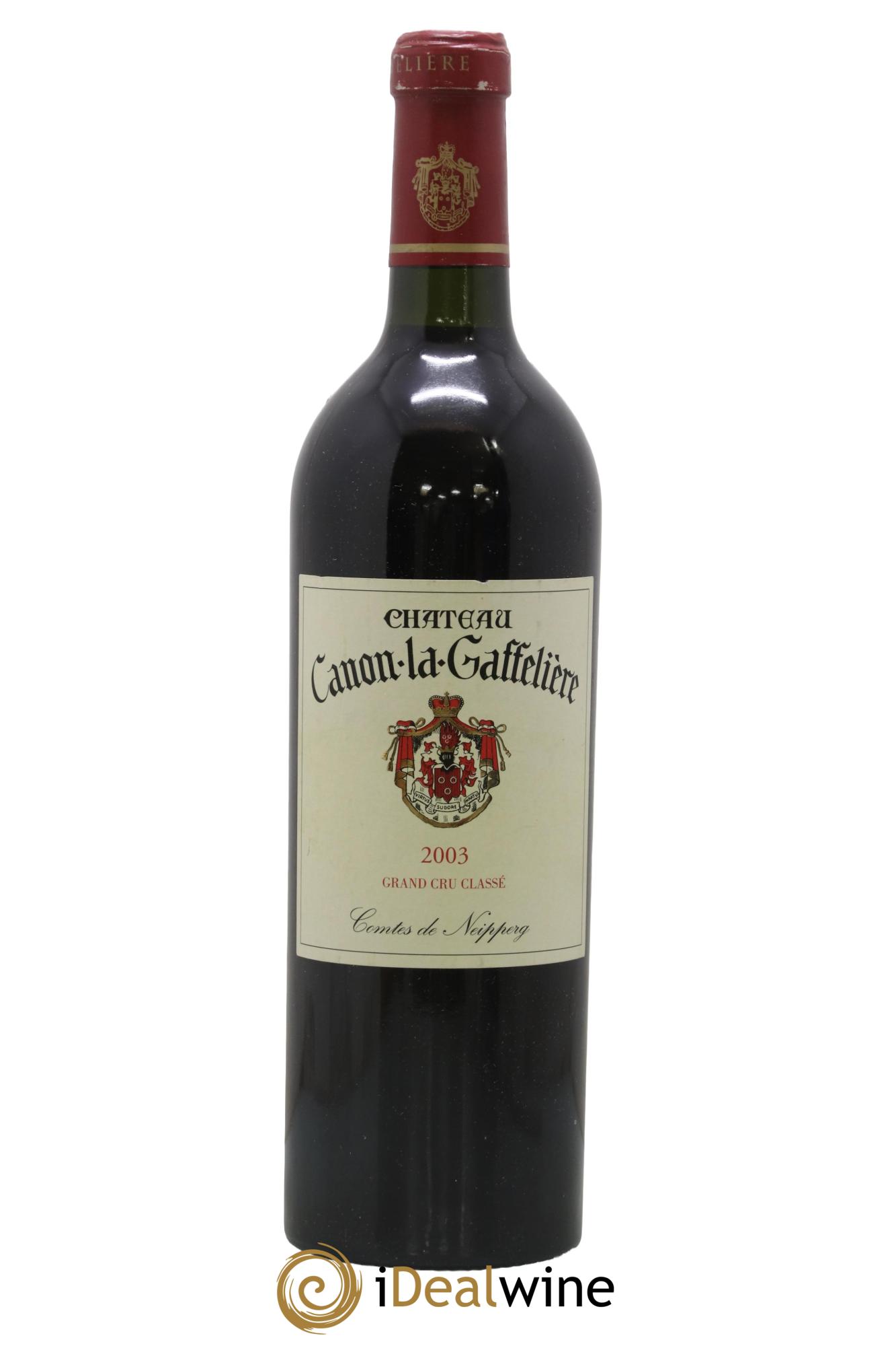 Château Canon la Gaffelière 1er Grand Cru Classé B 2003 - Posten von 1 Flasche - 0